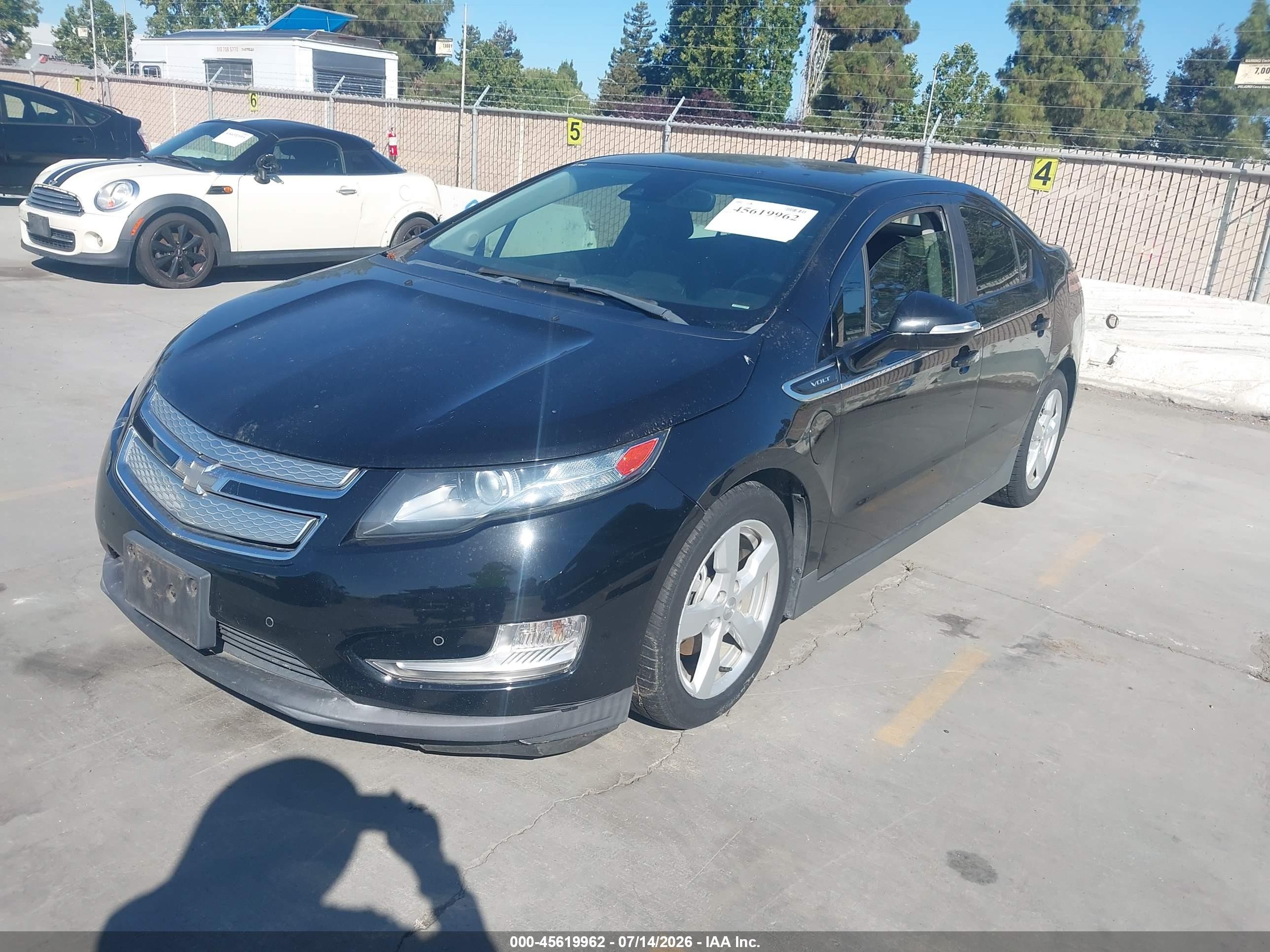 2013 Chevrolet Volt   Black vin: 1G1RF6E4XDU143369