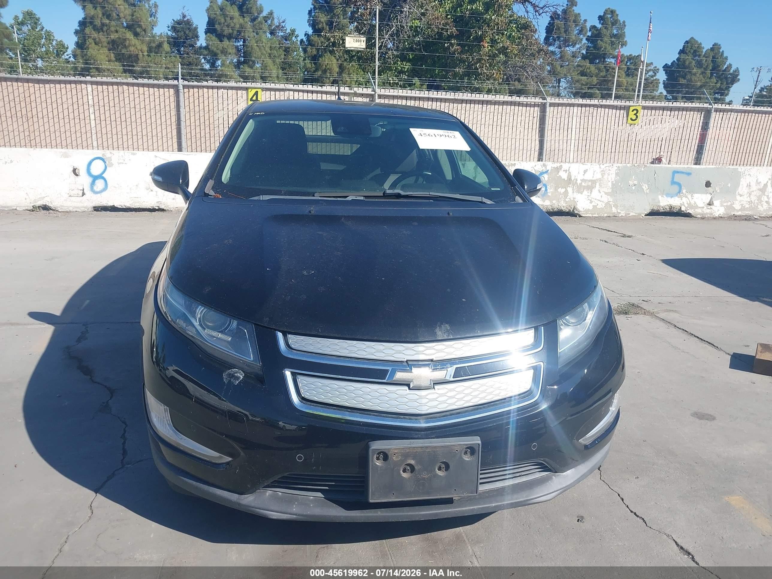 2013 Chevrolet Volt   Black vin: 1G1RF6E4XDU143369