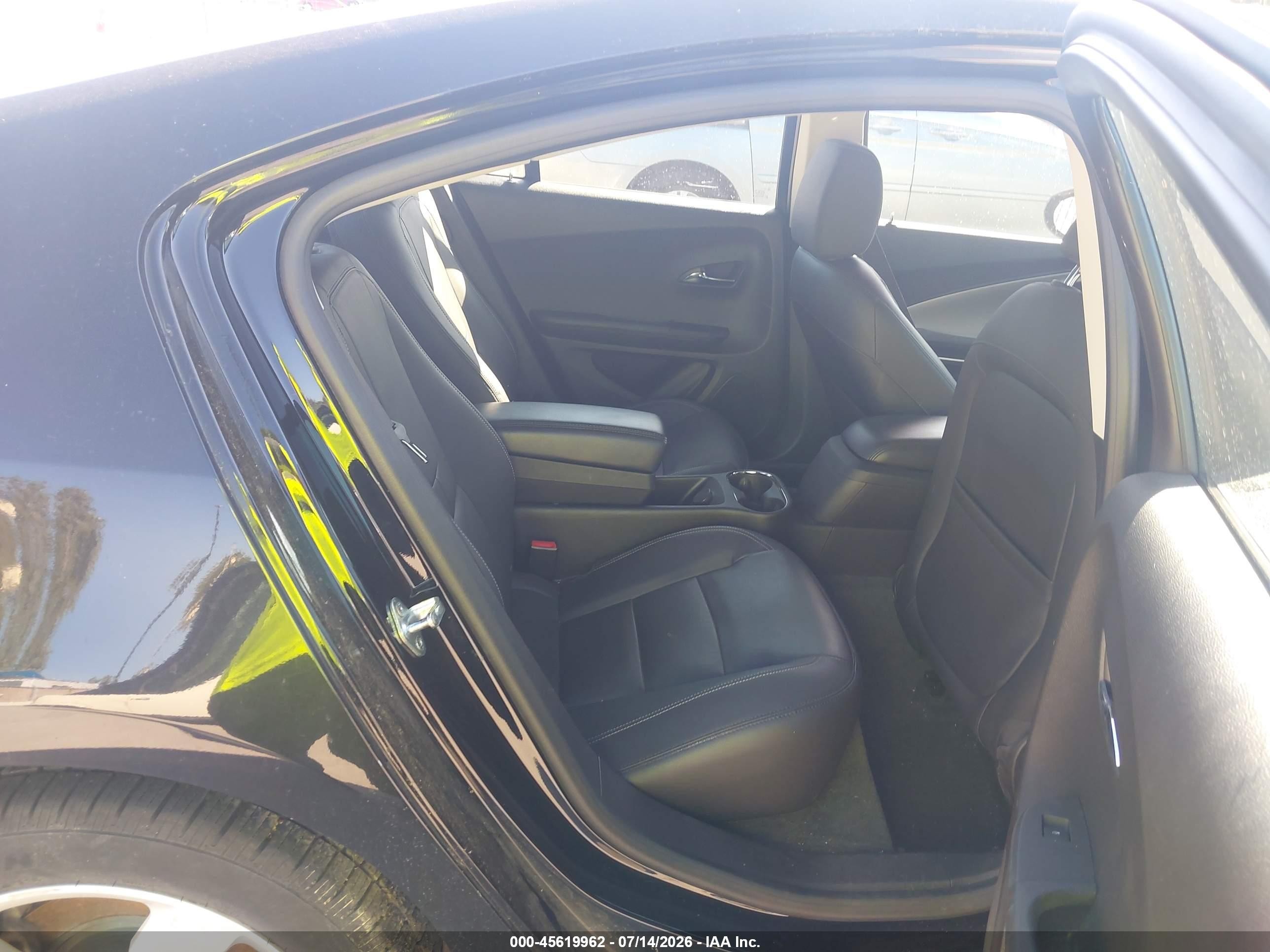 2013 Chevrolet Volt   Black vin: 1G1RF6E4XDU143369