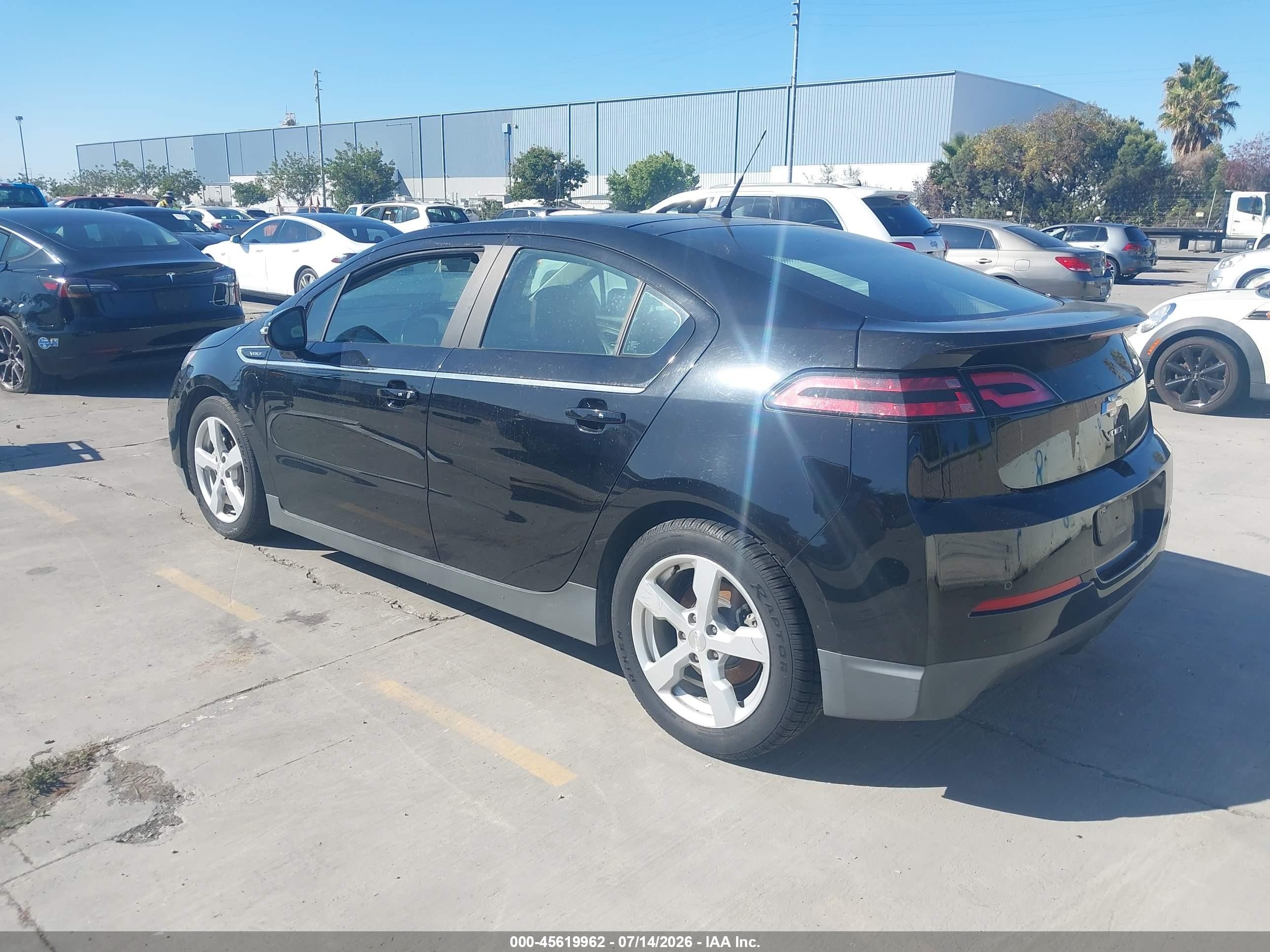 2013 Chevrolet Volt   Black vin: 1G1RF6E4XDU143369