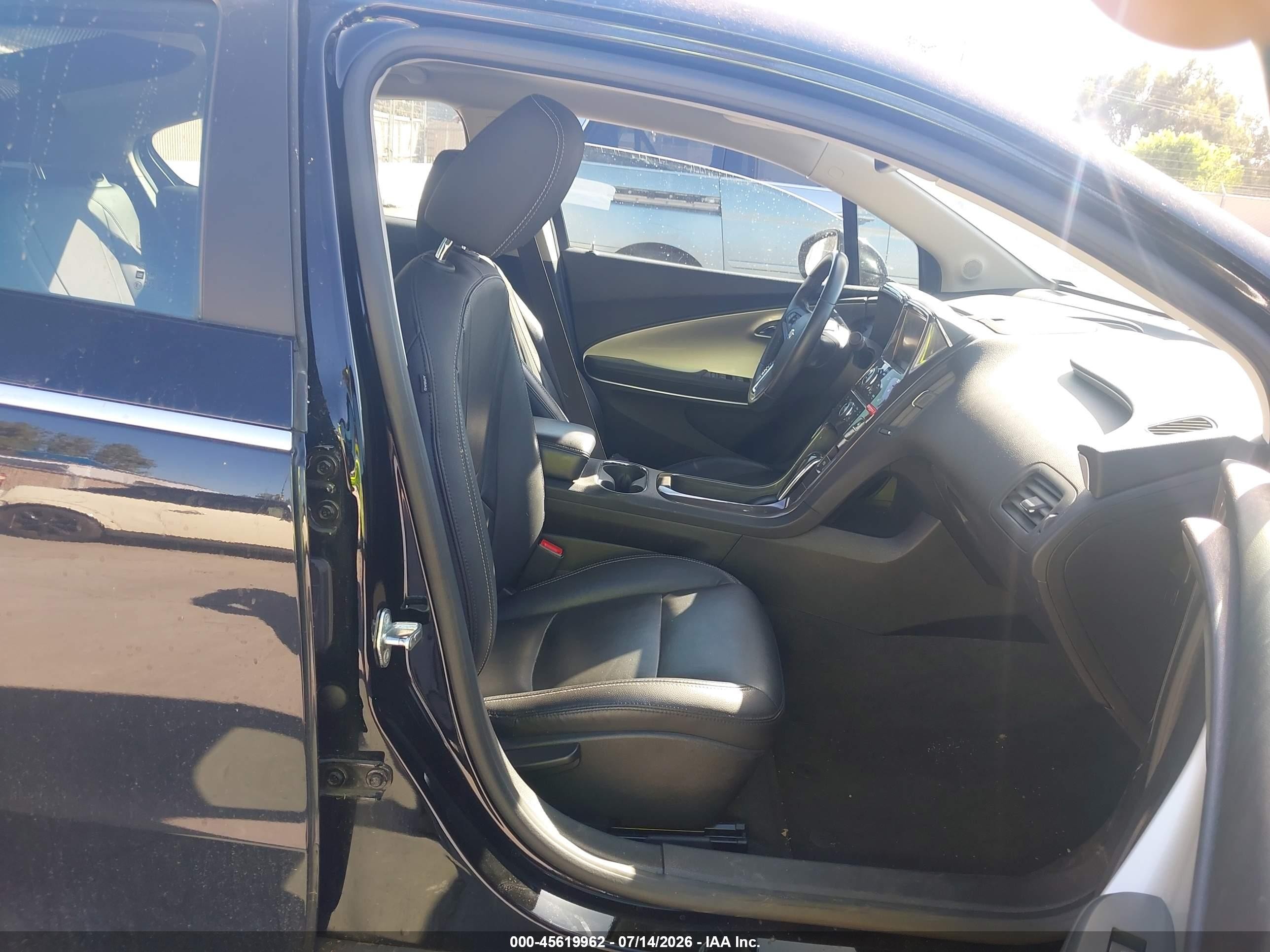 2013 Chevrolet Volt   Black vin: 1G1RF6E4XDU143369