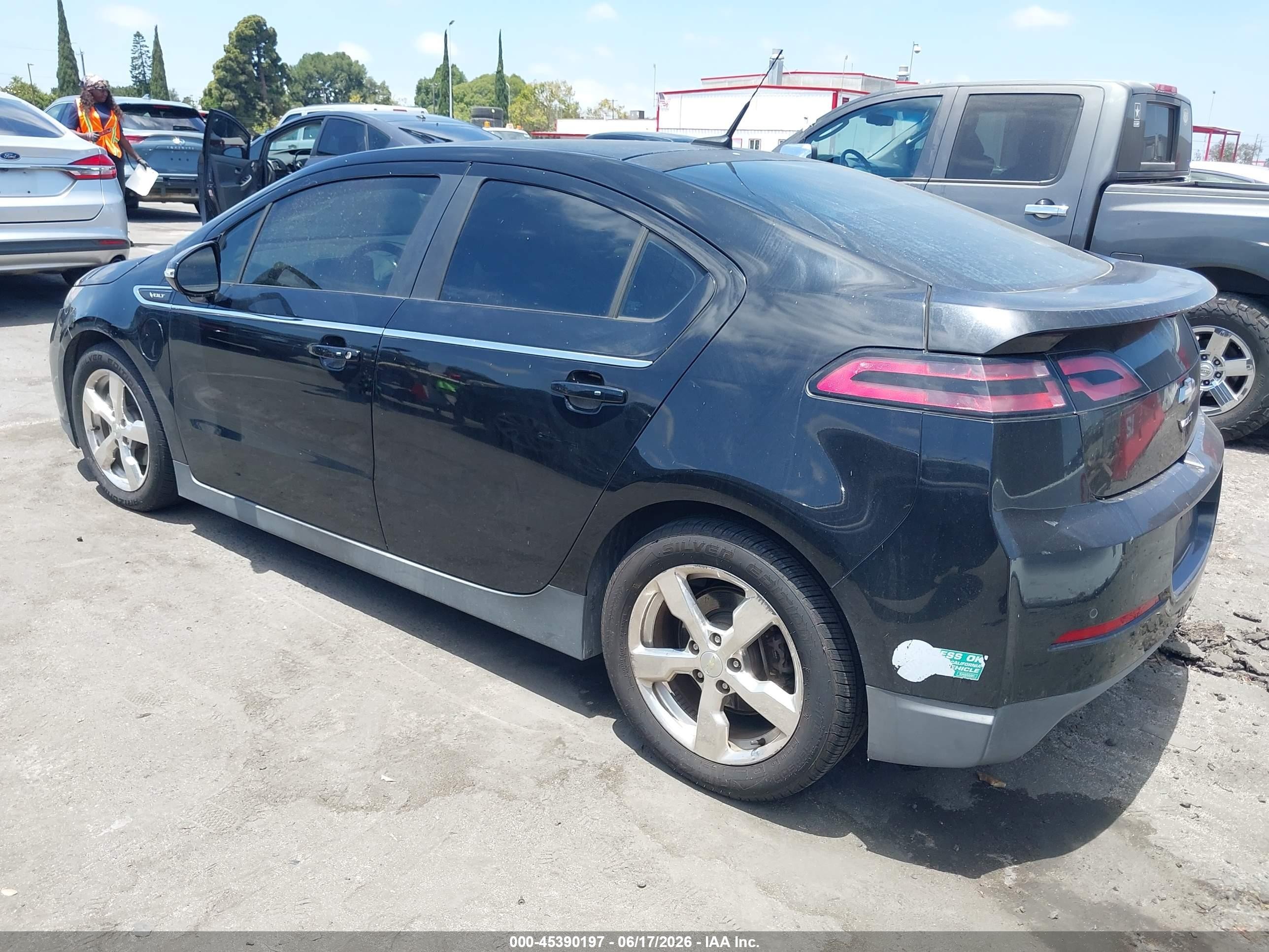 2014 Chevrolet Volt   Black vin: 1G1RF6E4XEU172940