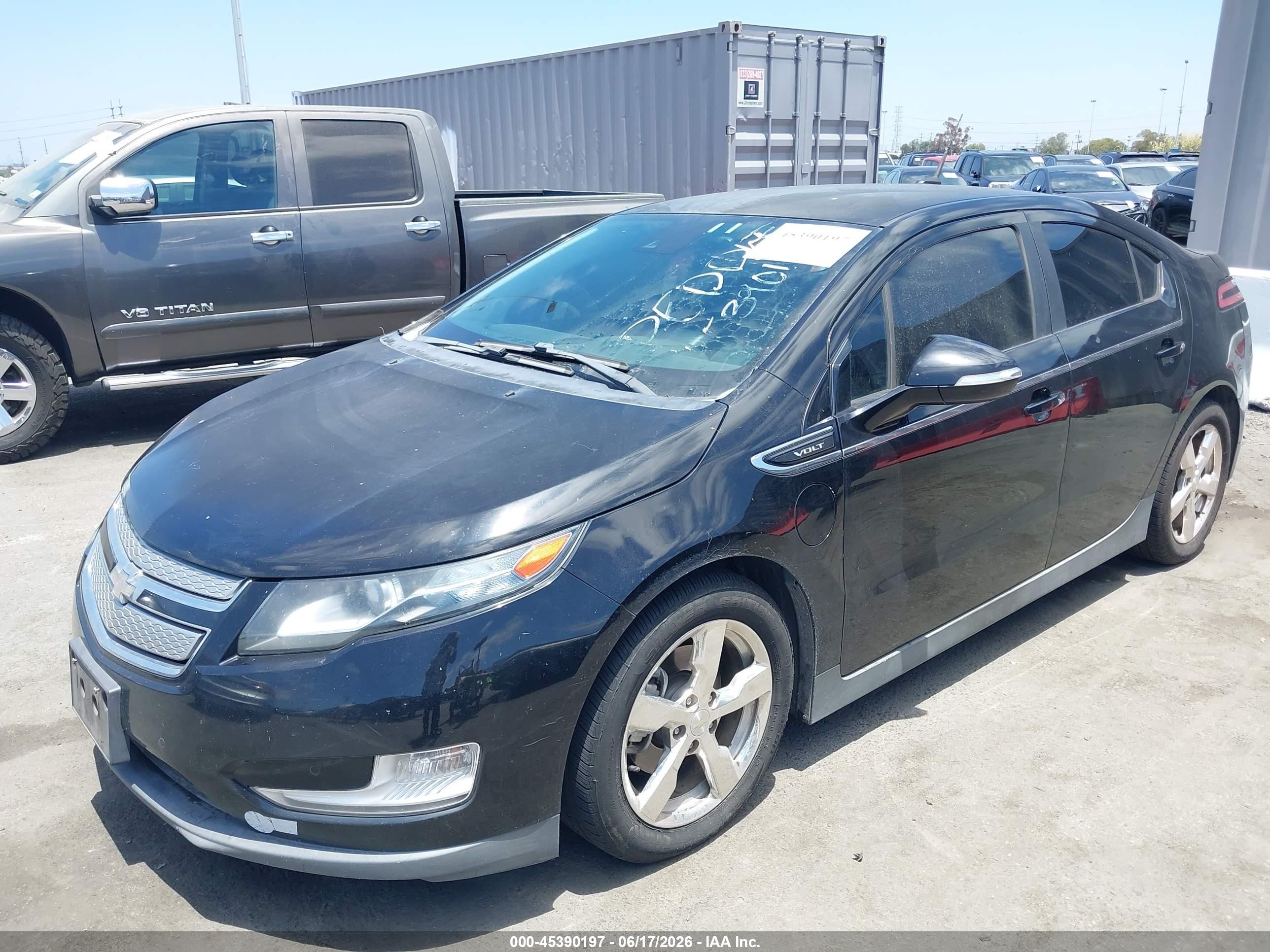 2014 Chevrolet Volt   Black vin: 1G1RF6E4XEU172940