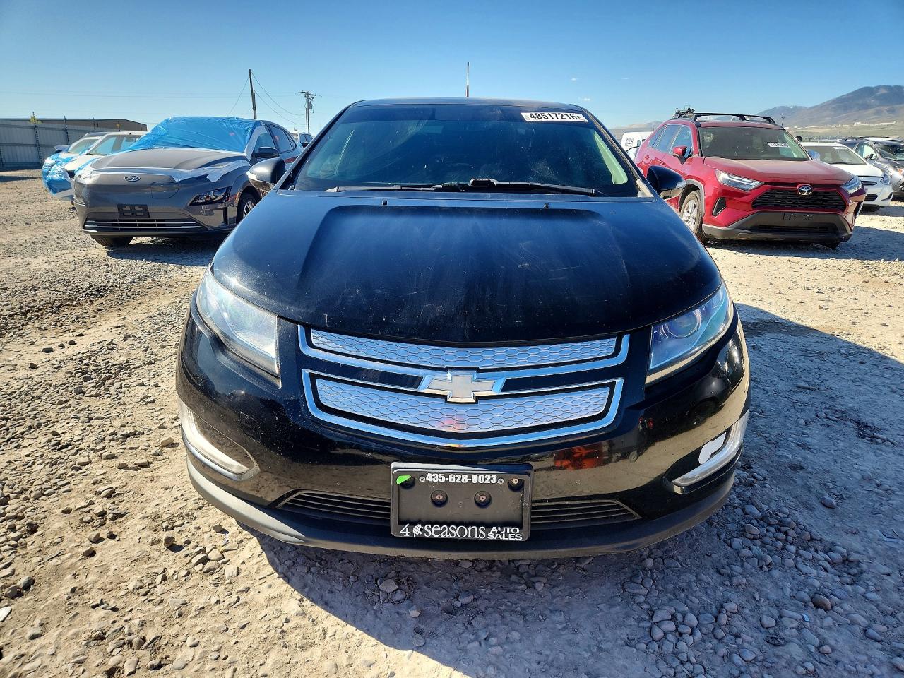 2013 Chevrolet Volt Black vin: 1G1RG6E41DU148568