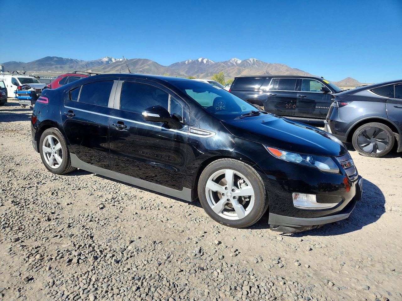 2013 Chevrolet Volt Black vin: 1G1RG6E41DU148568