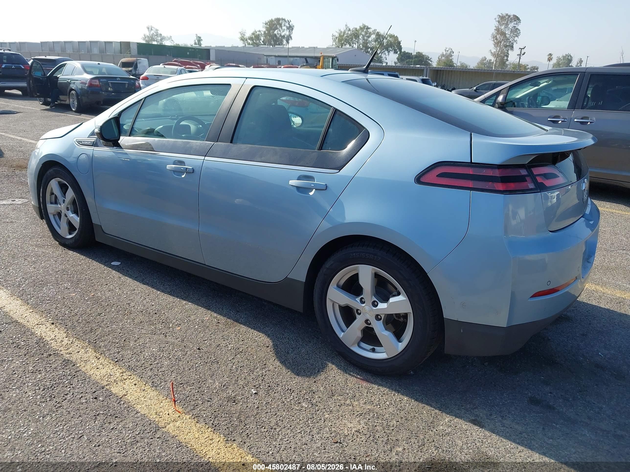 2014 Chevrolet Volt Light Blue vin: 1G1RG6E45EU153905
