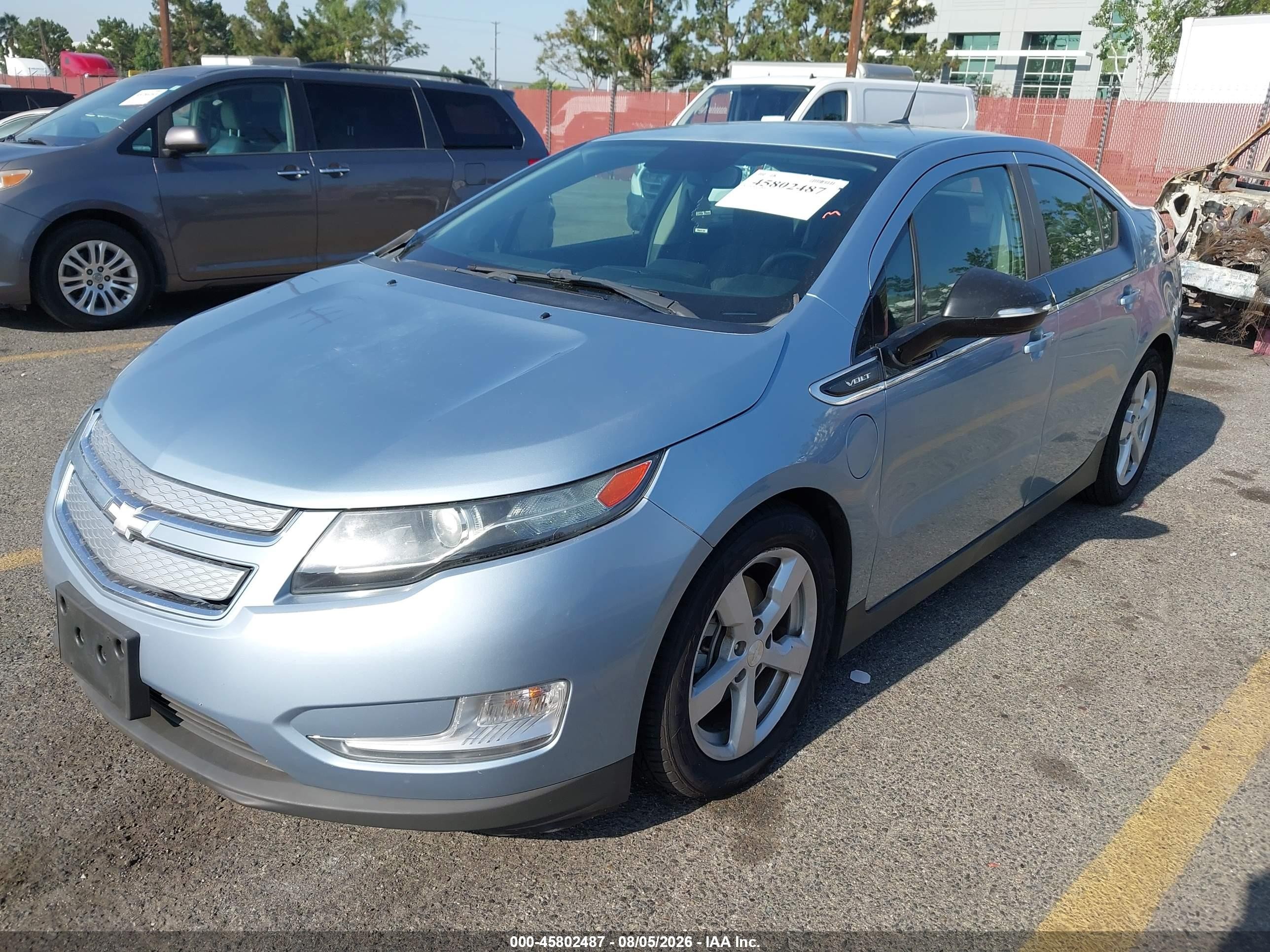 2014 Chevrolet Volt Light Blue vin: 1G1RG6E45EU153905