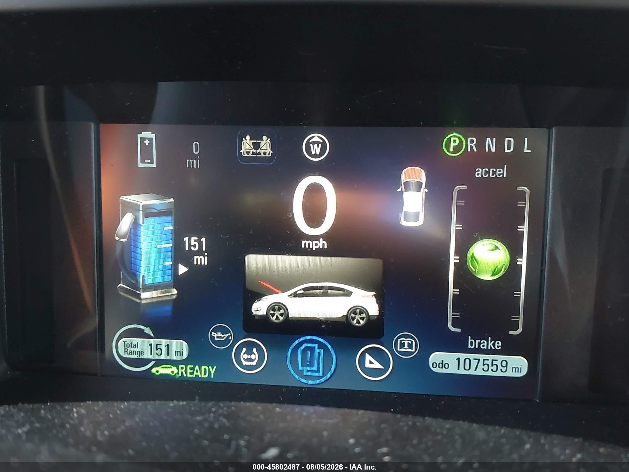 2014 Chevrolet Volt Light Blue vin: 1G1RG6E45EU153905