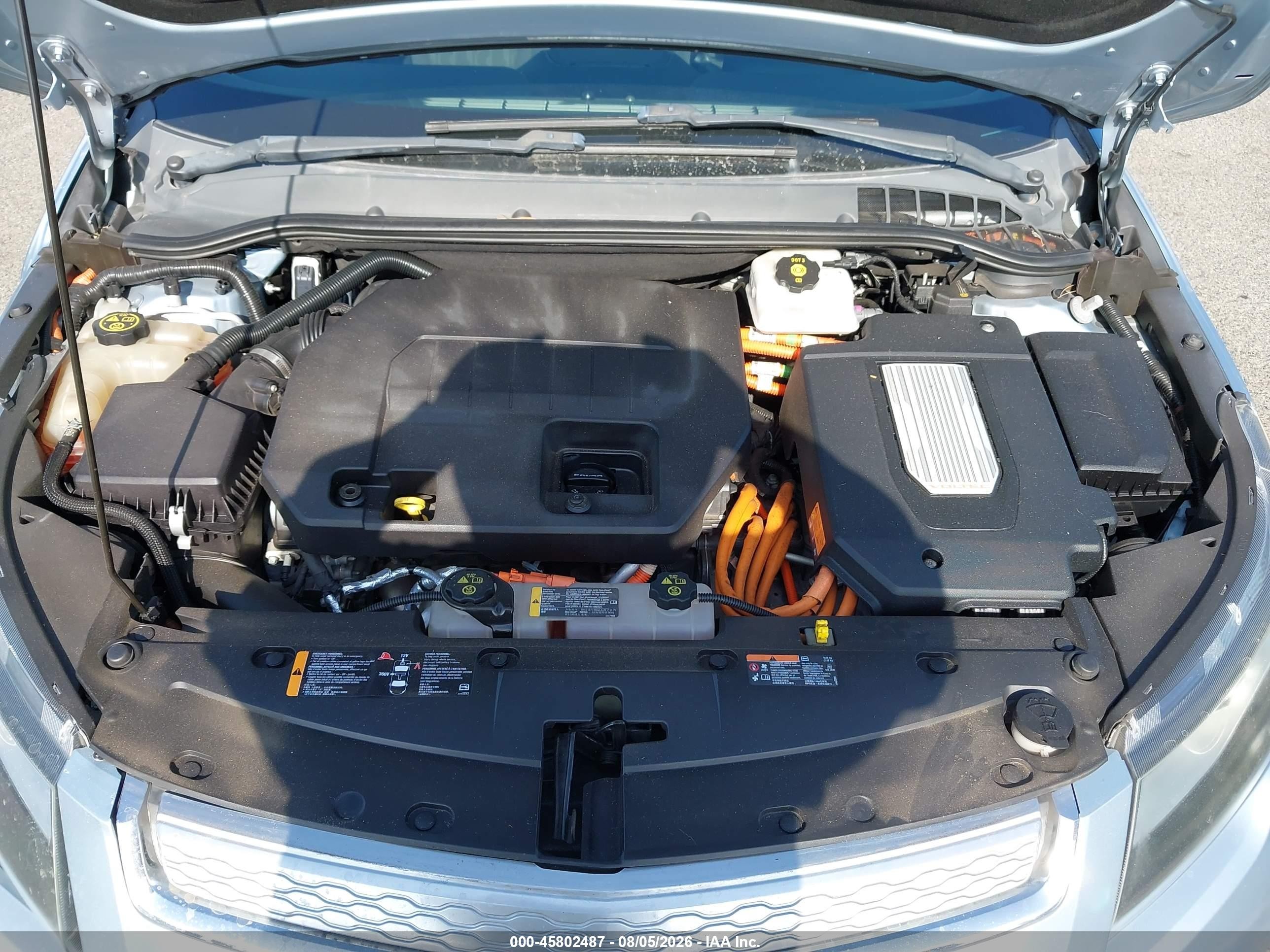 2014 Chevrolet Volt Light Blue vin: 1G1RG6E45EU153905