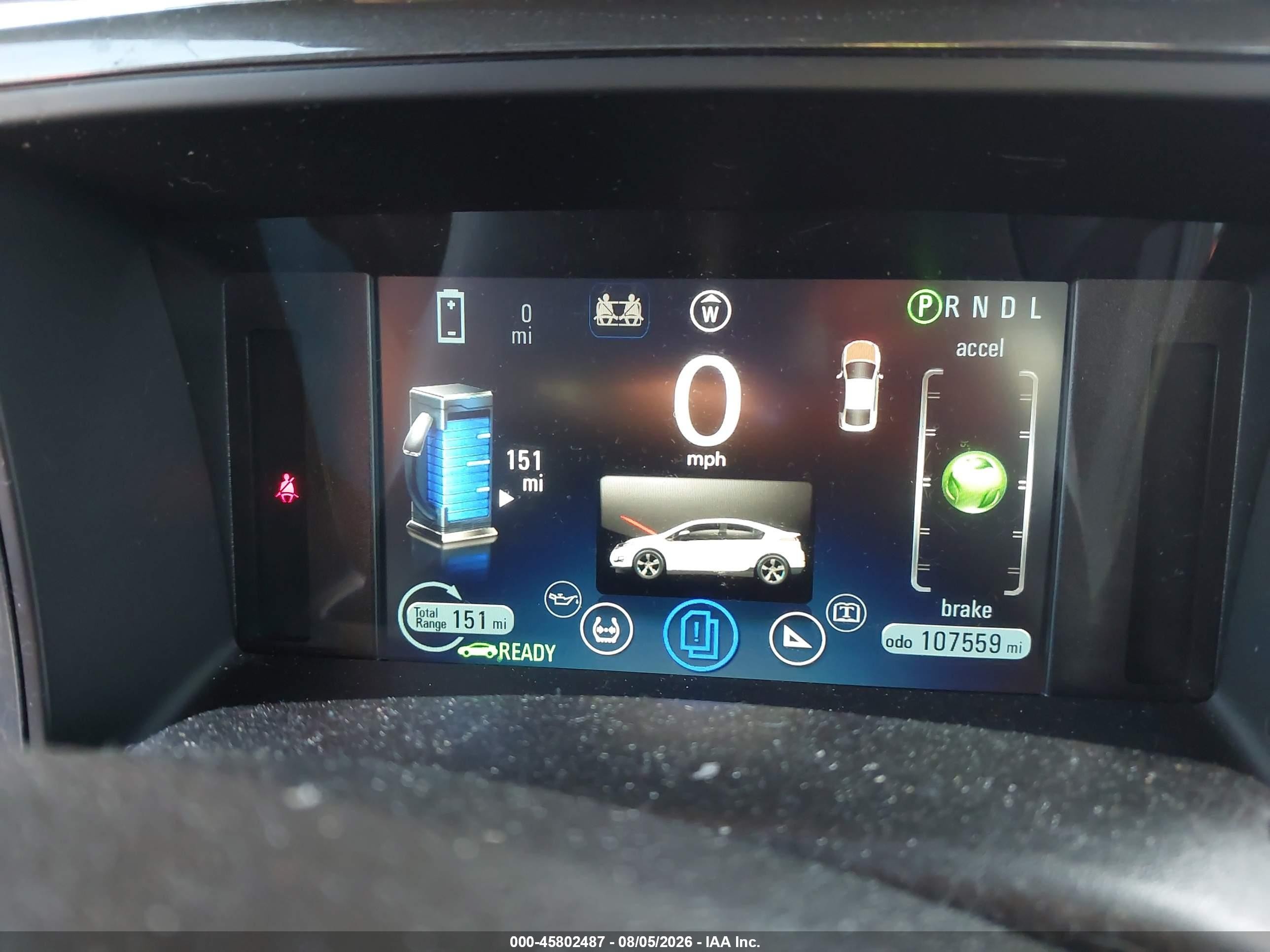 2014 Chevrolet Volt Light Blue vin: 1G1RG6E45EU153905