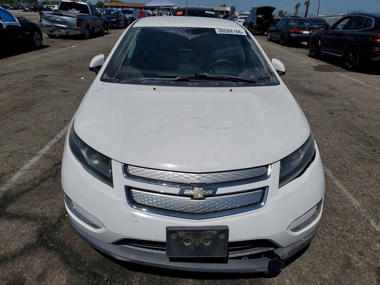 2014 Chevrolet Volt White vin: 1G1RG6E4XEU138249