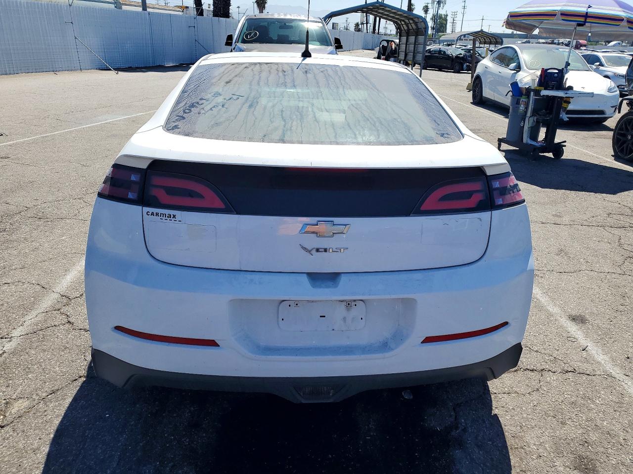 2014 Chevrolet Volt White vin: 1G1RG6E4XEU138249