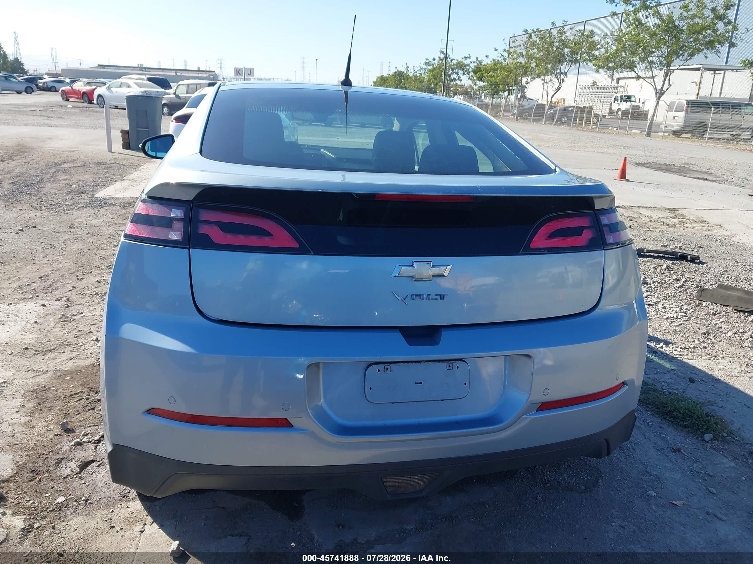 2013 Chevrolet Volt   Light Blue vin: 1G1RH6E40DU113145