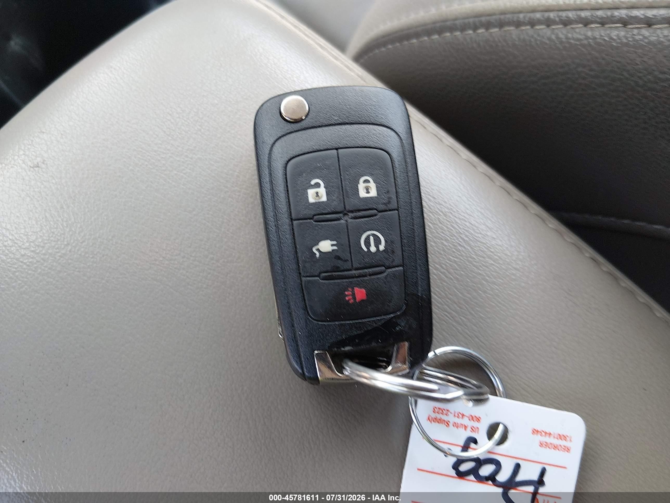 2013 Chevrolet Volt   Cream vin: 1G1RH6E40DU142659