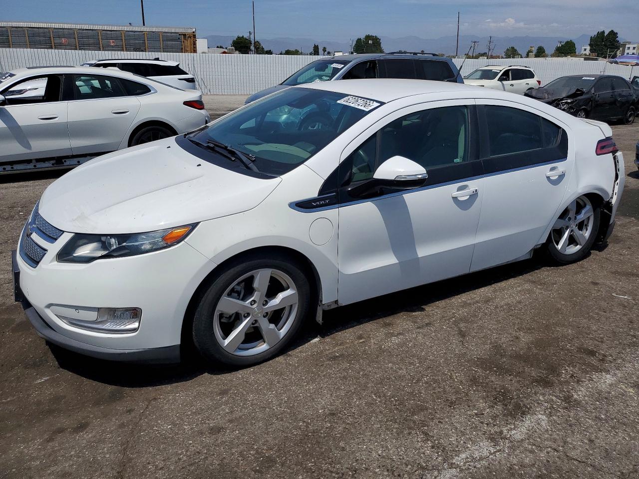 2013 Chevrolet Volt White vin: 1G1RH6E40DU147585