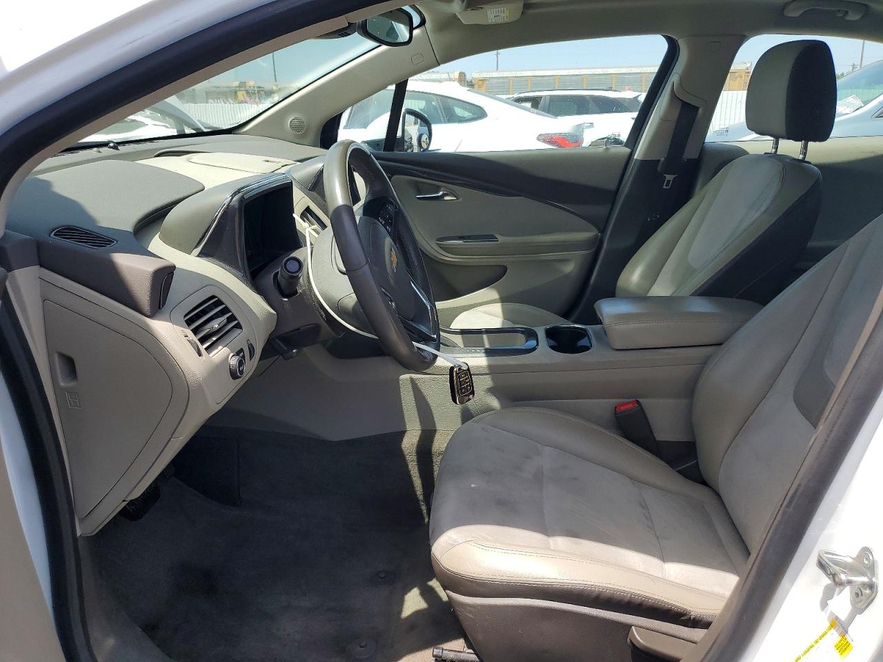 2013 Chevrolet Volt White vin: 1G1RH6E40DU147585