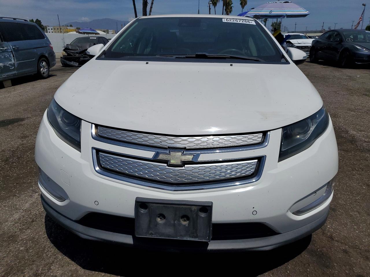2013 Chevrolet Volt White vin: 1G1RH6E40DU147585