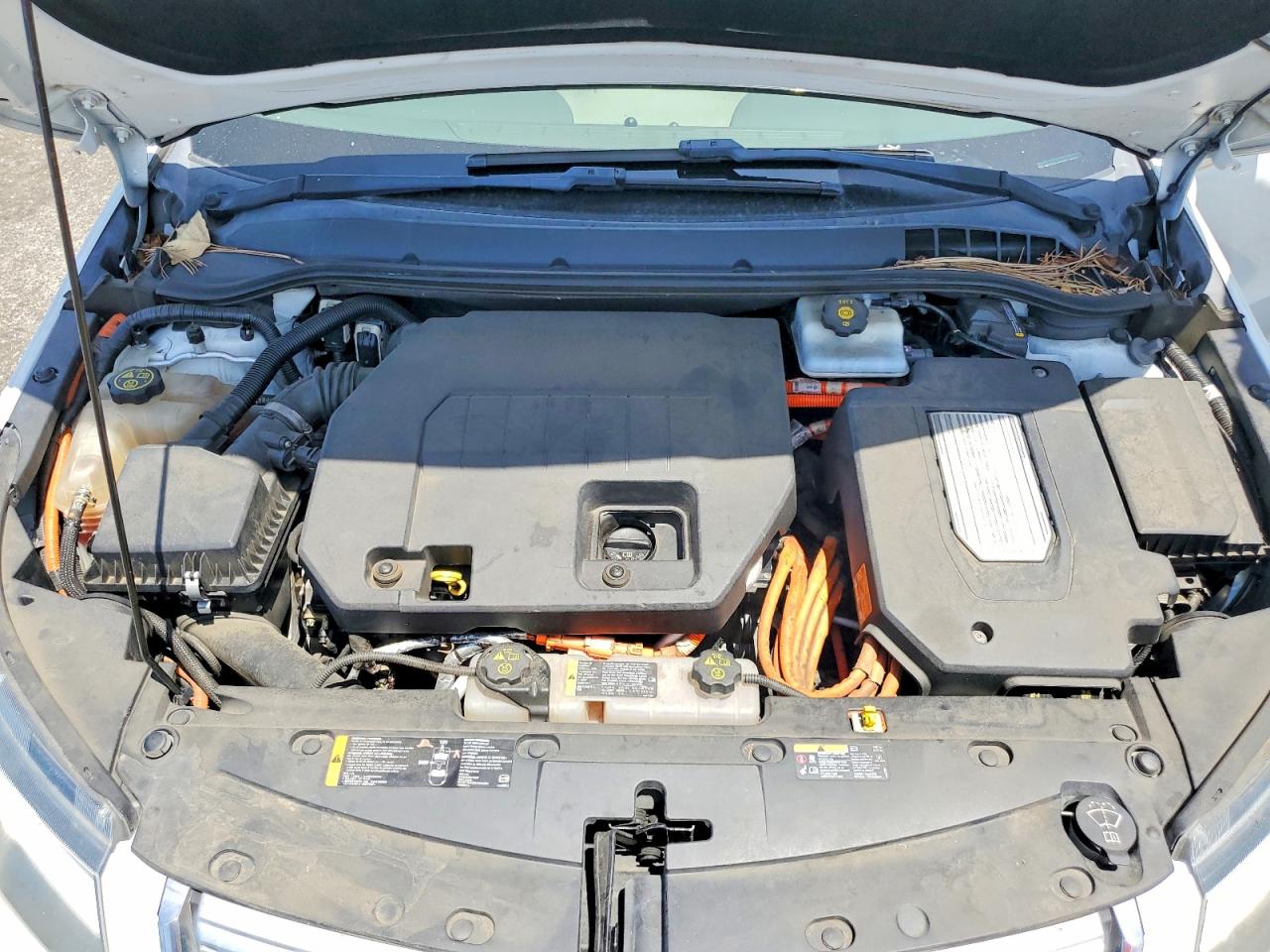 2013 Chevrolet Volt White vin: 1G1RH6E40DU147585
