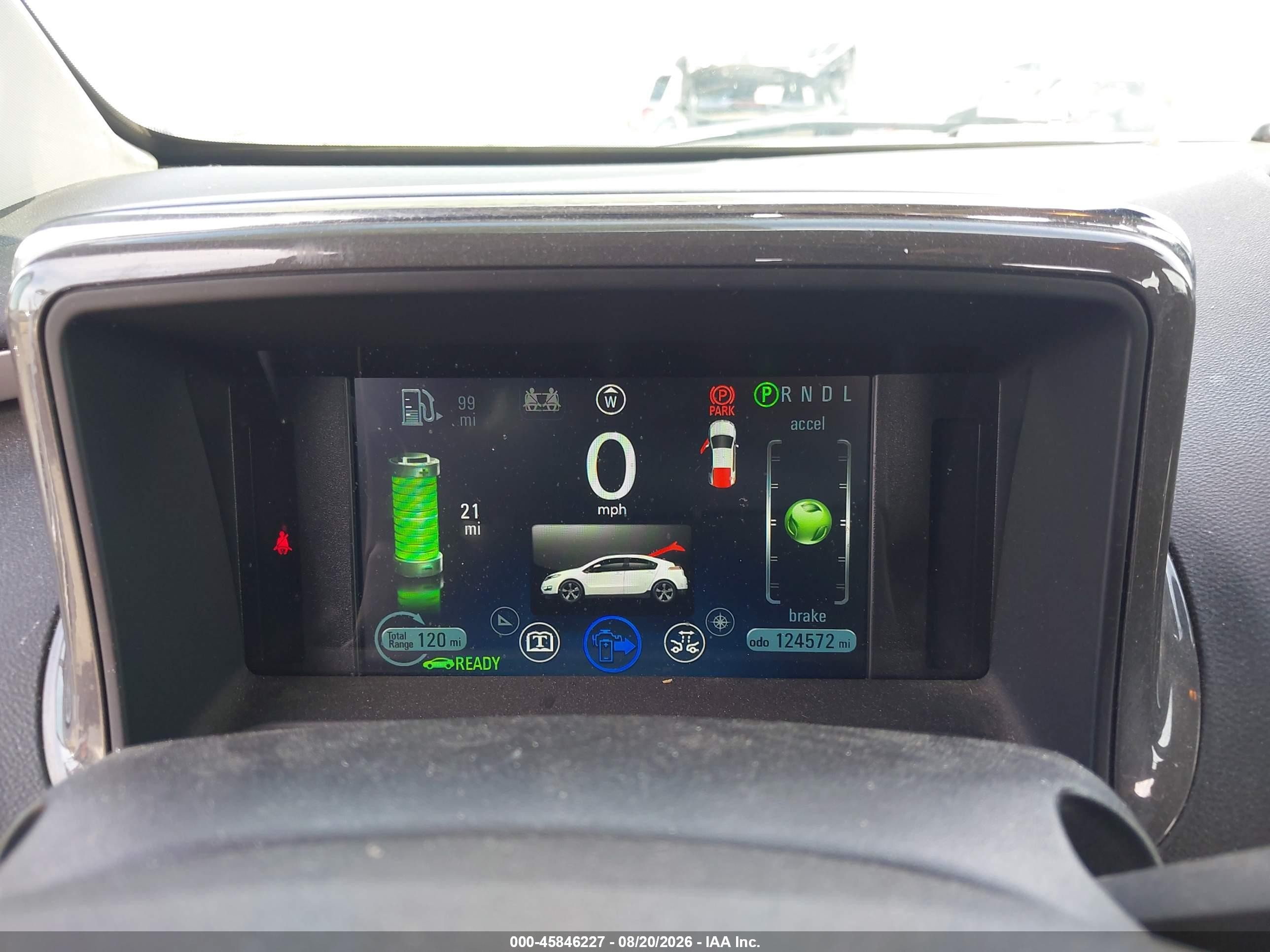 2014 Chevrolet Volt   Red vin: 1G1RH6E40EU154103