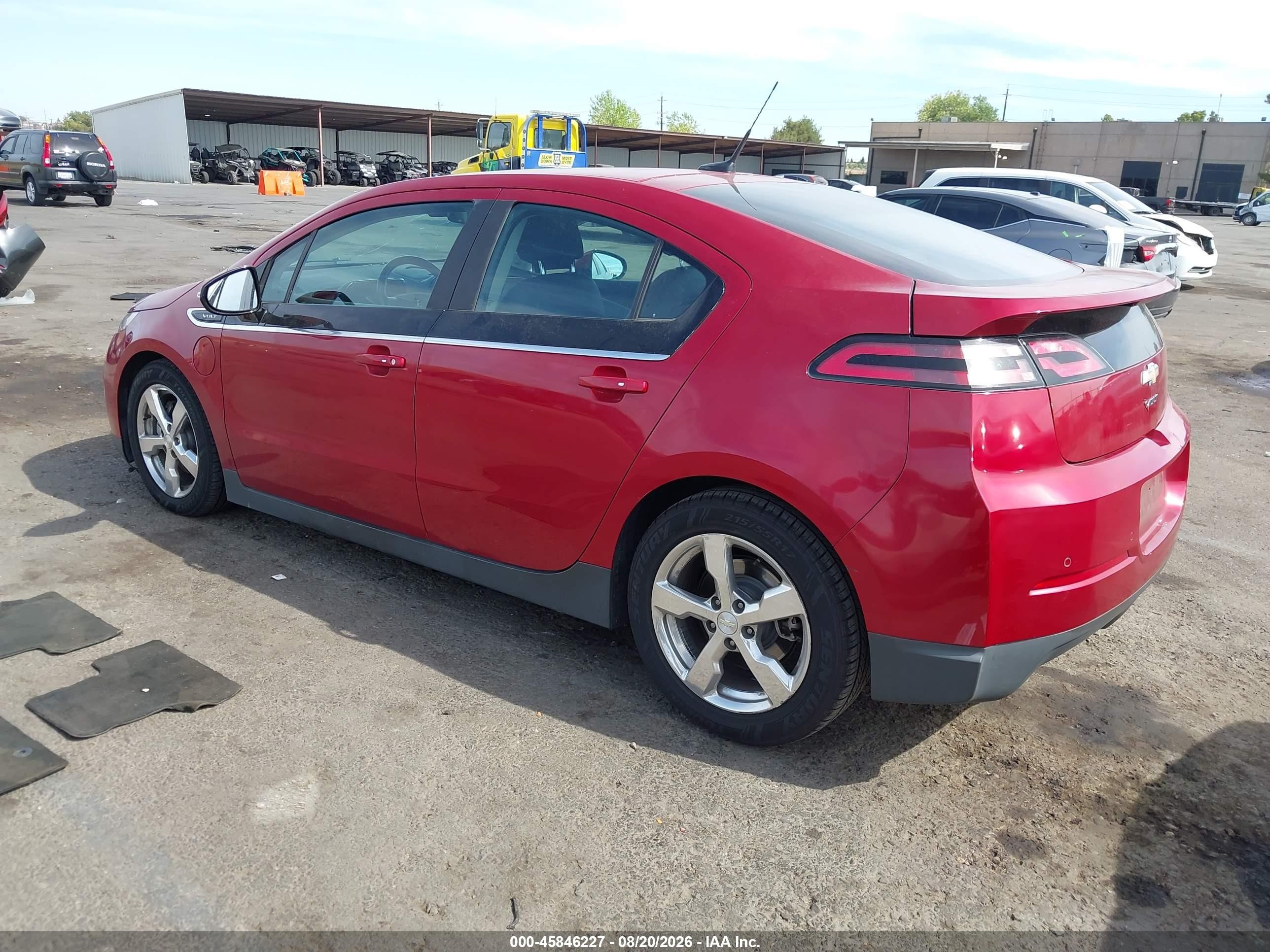 2014 Chevrolet Volt   Red vin: 1G1RH6E40EU154103