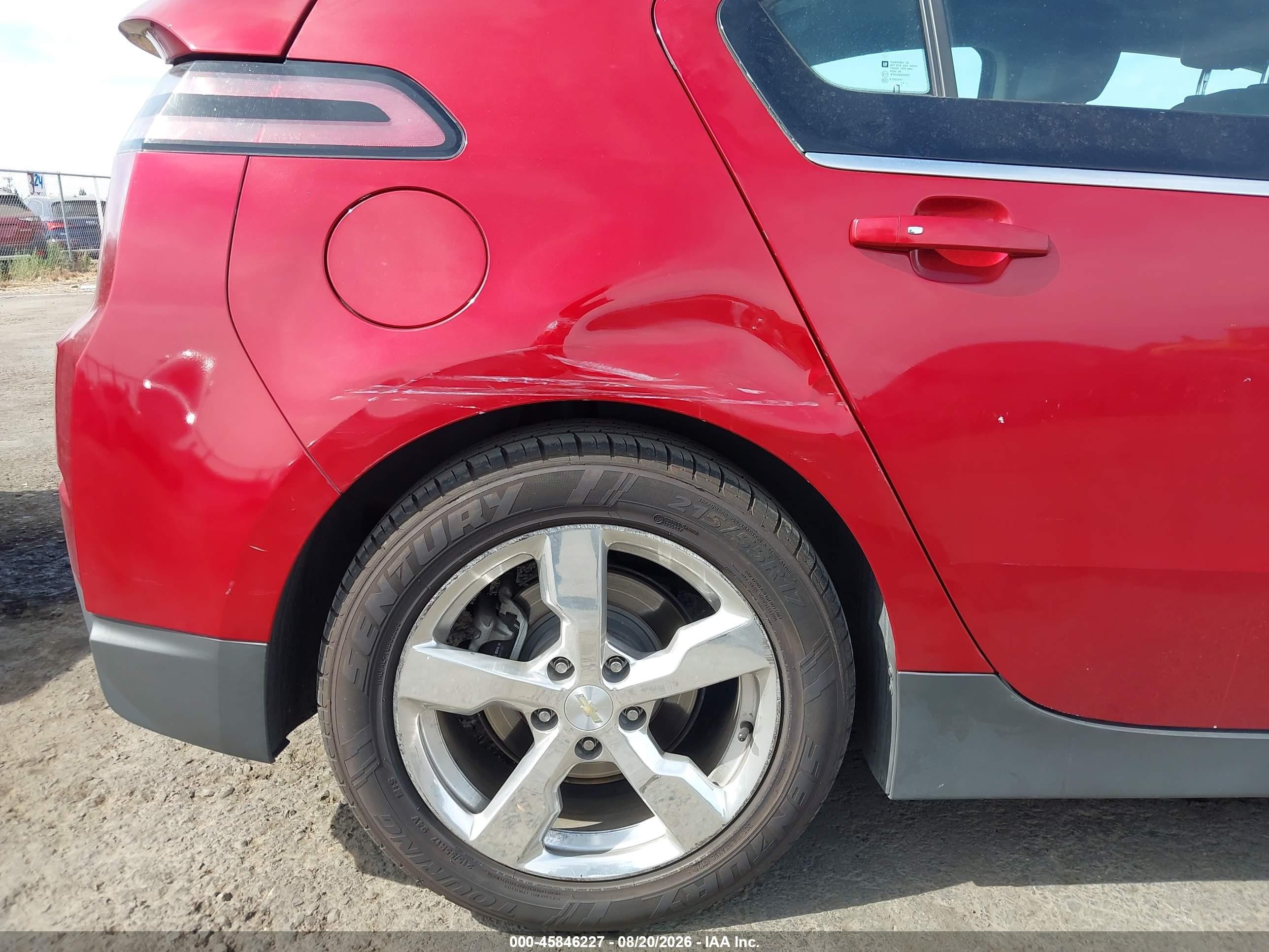 2014 Chevrolet Volt   Red vin: 1G1RH6E40EU154103