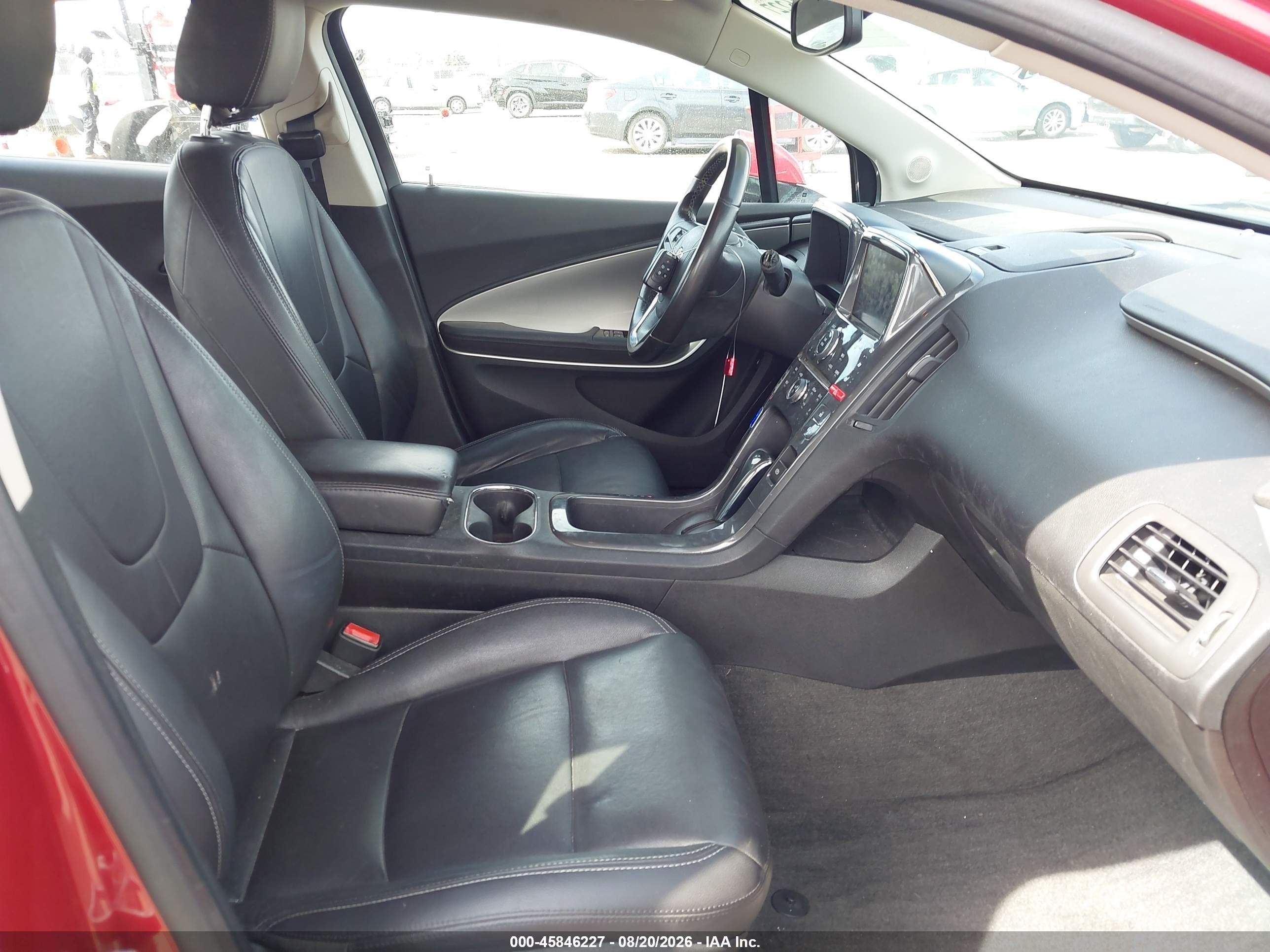 2014 Chevrolet Volt   Red vin: 1G1RH6E40EU154103
