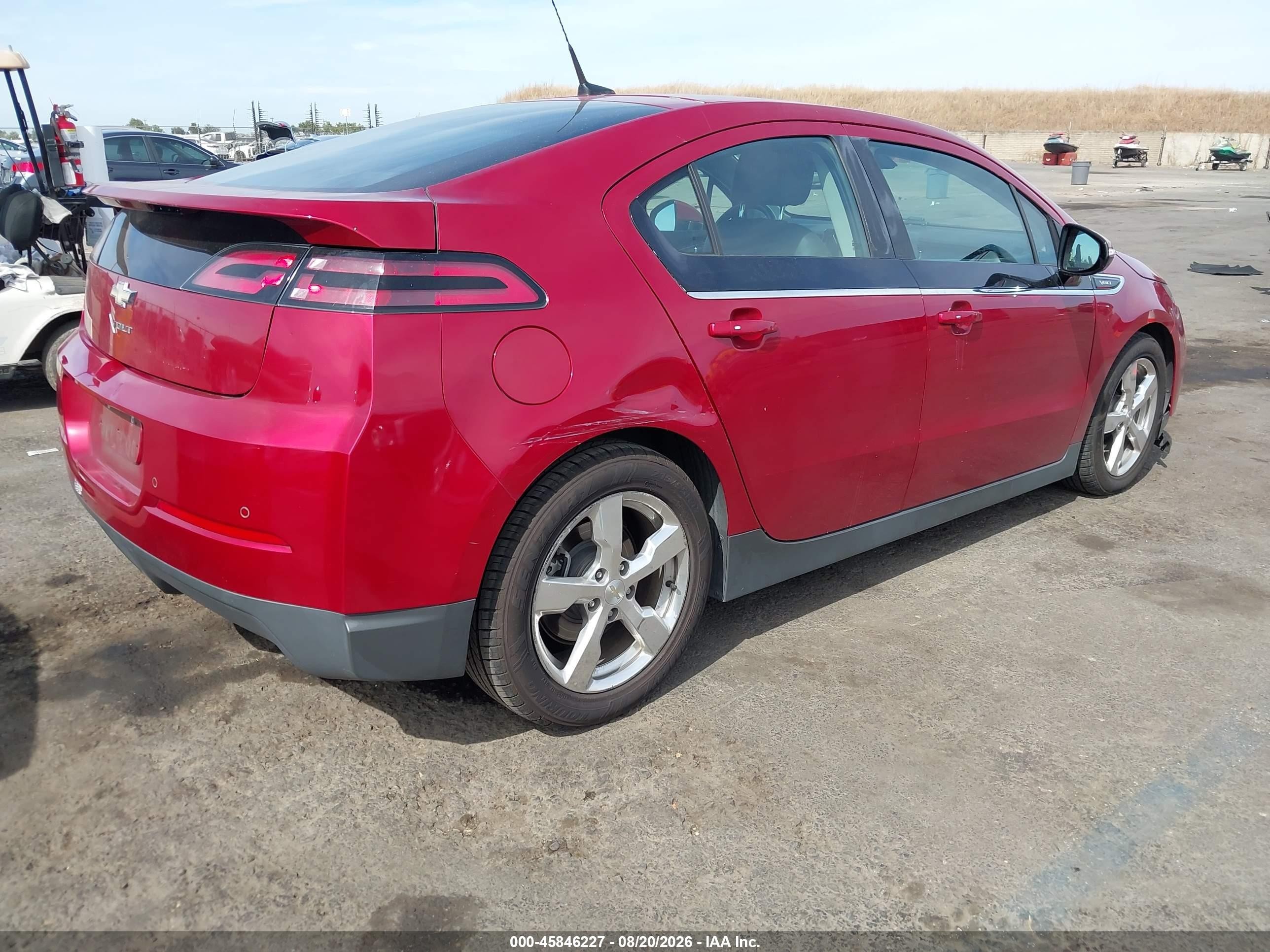 2014 Chevrolet Volt   Red vin: 1G1RH6E40EU154103