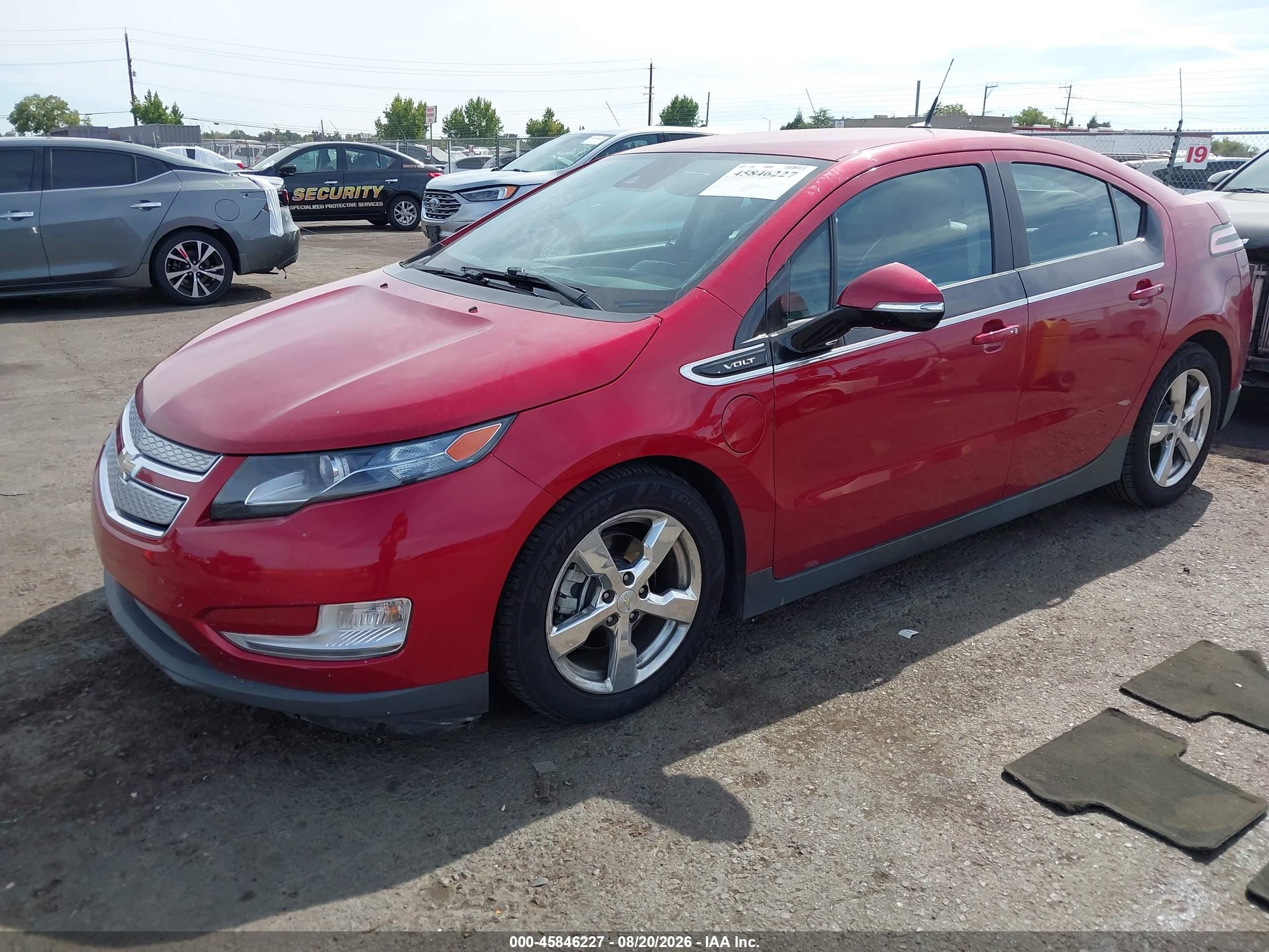 2014 Chevrolet Volt   Red vin: 1G1RH6E40EU154103