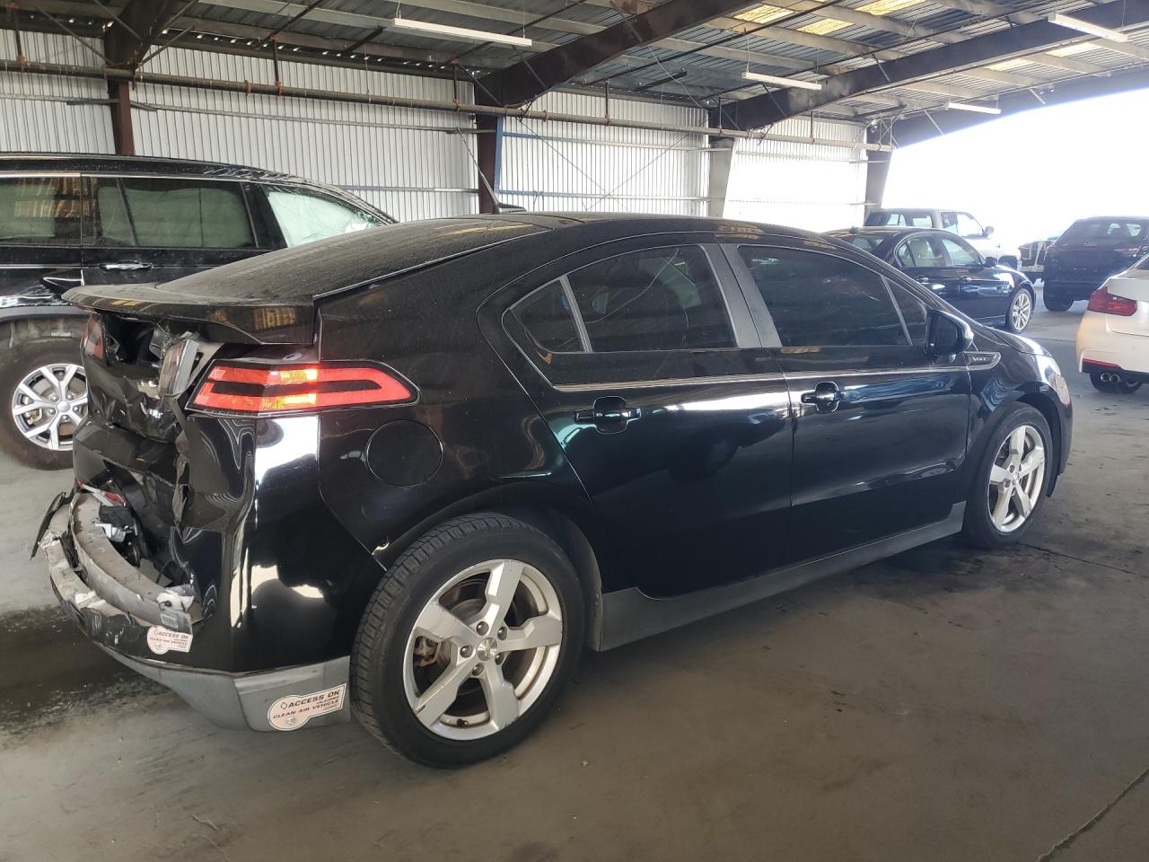 2014 Chevrolet Volt Черный vin: 1G1RH6E40EU172942