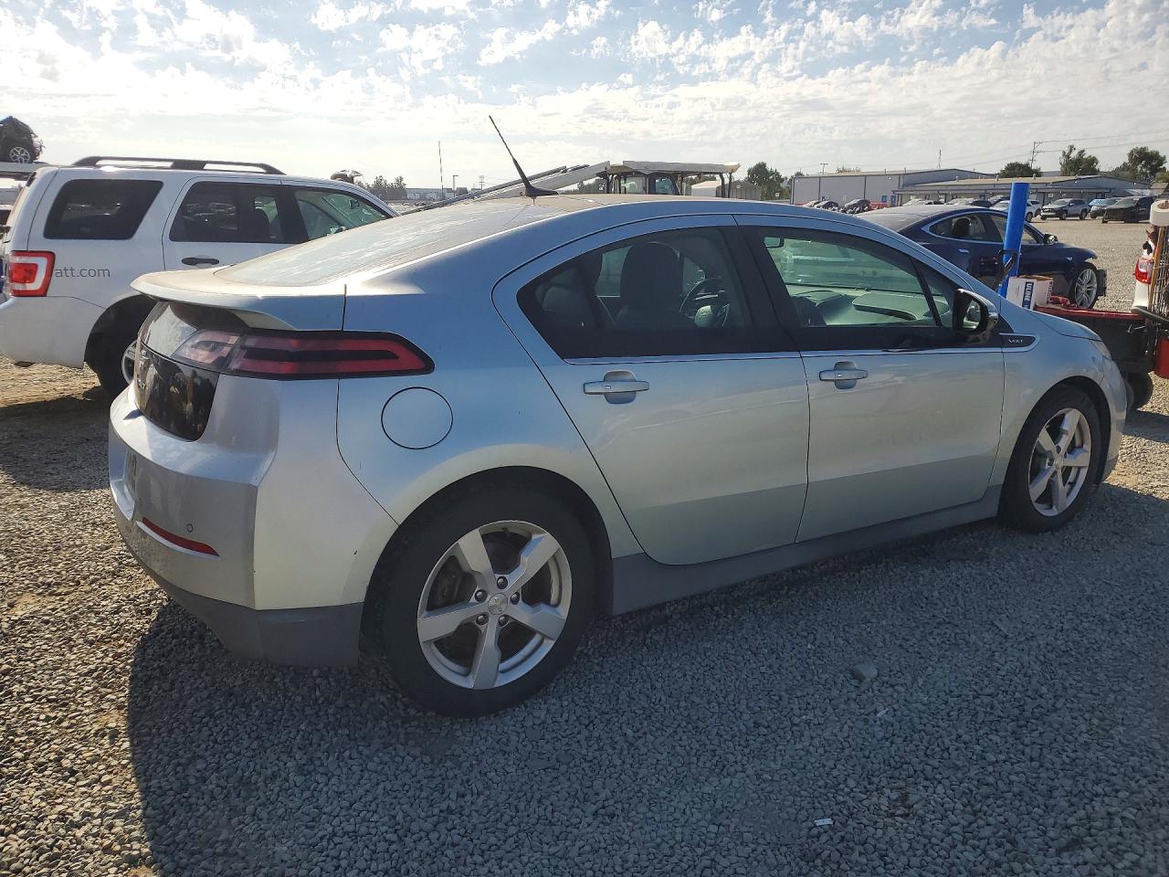 2012 Chevrolet Volt Silver vin: 1G1RH6E41CU119597