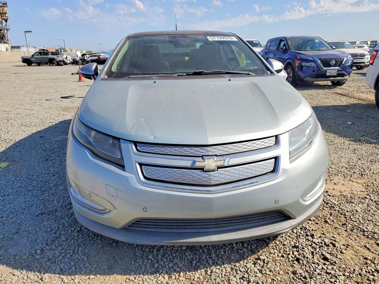 2012 Chevrolet Volt Silver vin: 1G1RH6E41CU119597