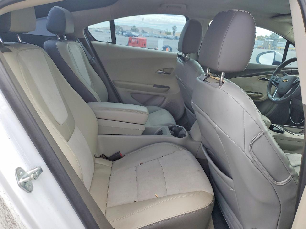 2013 Chevrolet Volt White vin: 1G1RH6E41DU148597