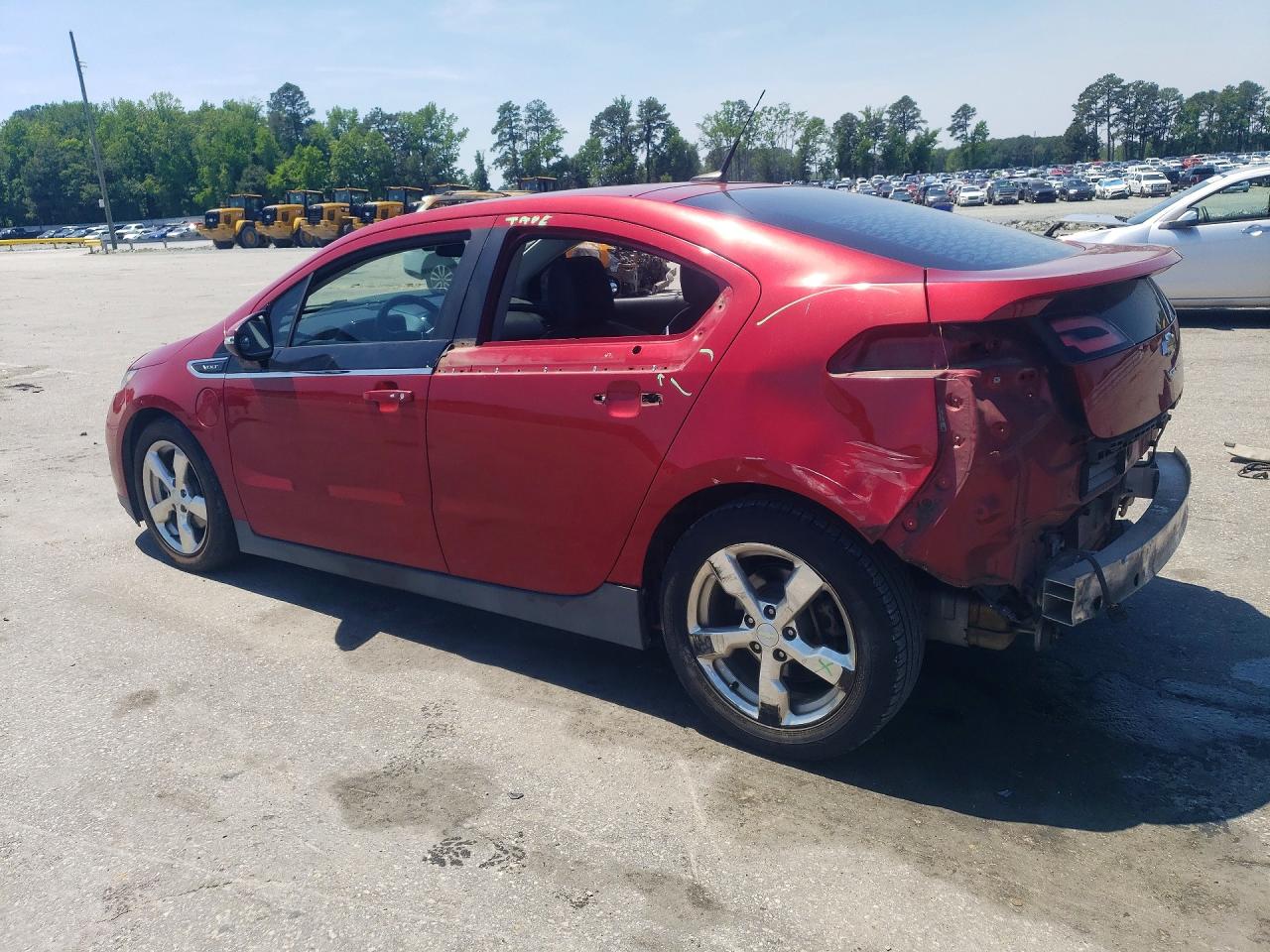 2014 Chev Volt Red vin: 1G1RH6E41EU148603