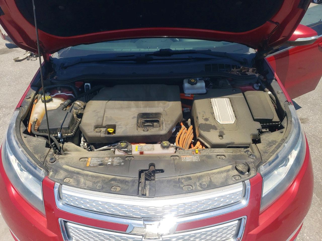 2014 Chev Volt Red vin: 1G1RH6E41EU148603