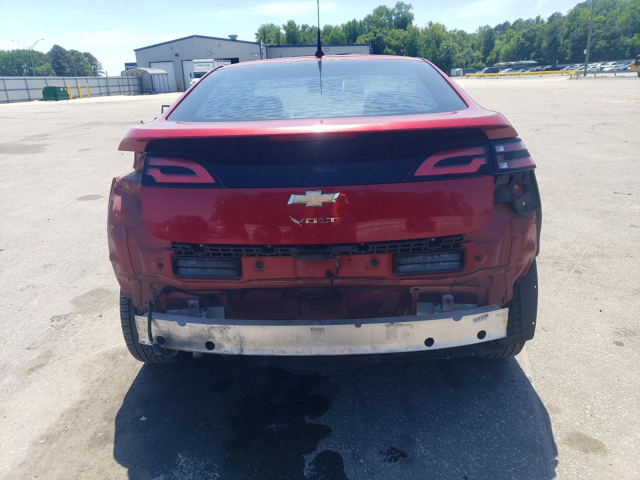 2014 Chev Volt Red vin: 1G1RH6E41EU148603