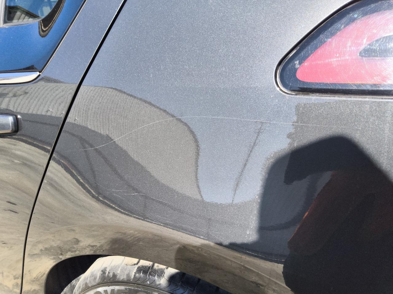 2014 Chevrolet Volt Gray vin: 1G1RH6E41EU160217 Damage: Left Qtr Panel, Chipped, 4