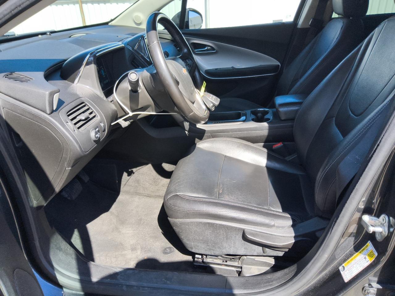 2014 Chevrolet Volt Gray vin: 1G1RH6E41EU160217 Damage: Warning - Tire Pressure, On, Unacceptable