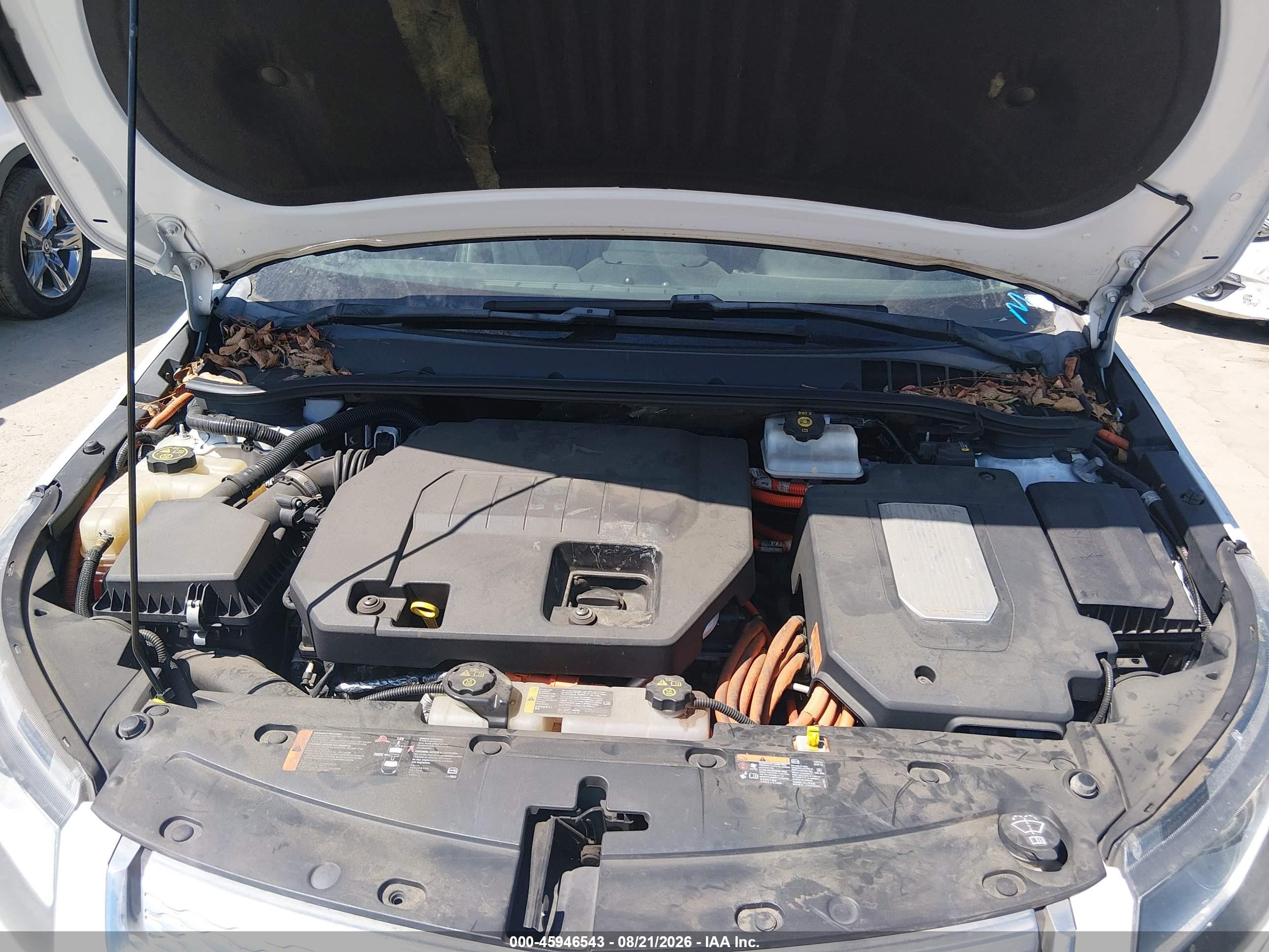 2012 Chevrolet Volt Белый vin: 1G1RH6E42CU125070