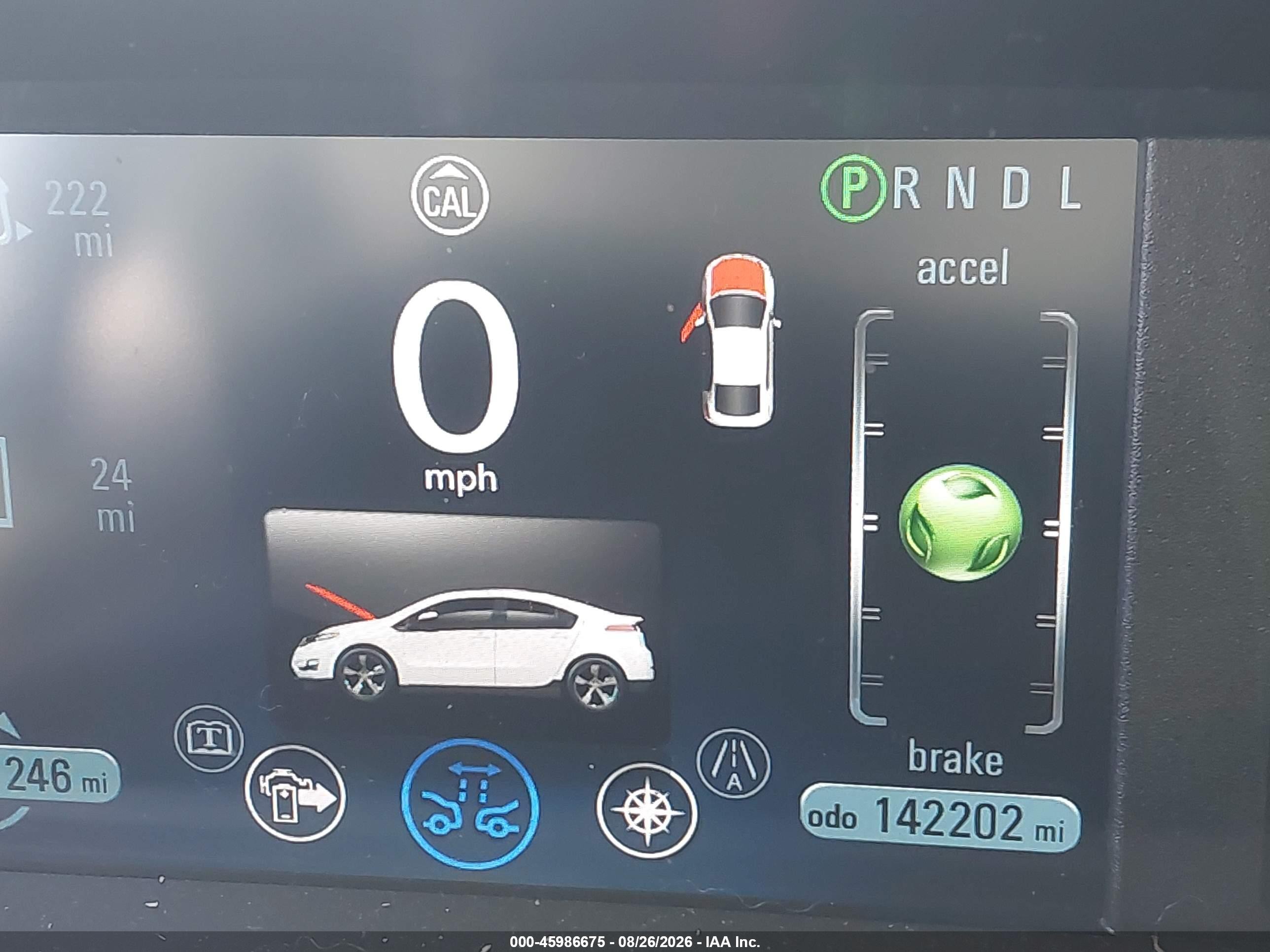 2013 Chevrolet Volt White vin: 1G1RH6E42DU120369
