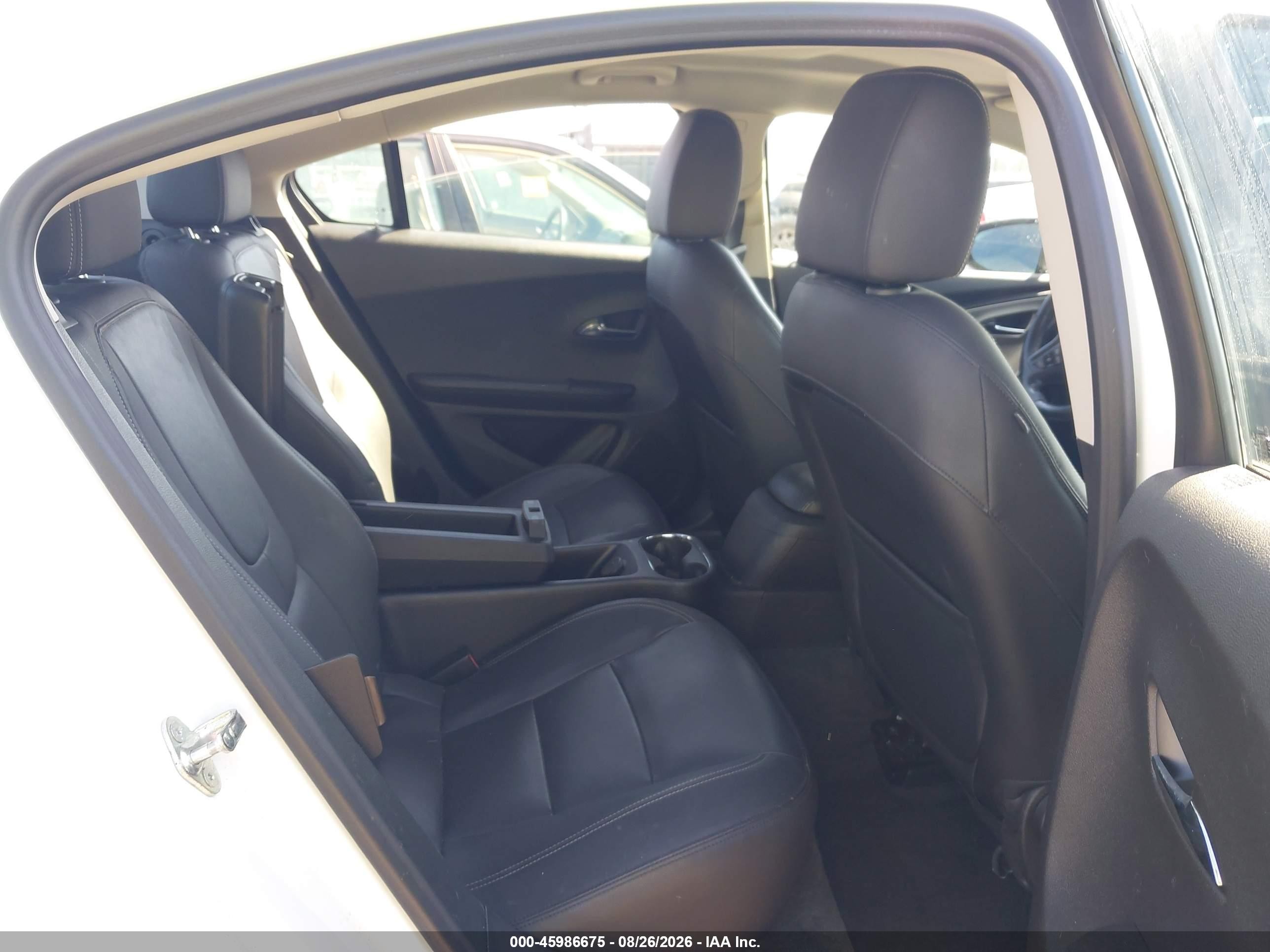 2013 Chevrolet Volt White vin: 1G1RH6E42DU120369