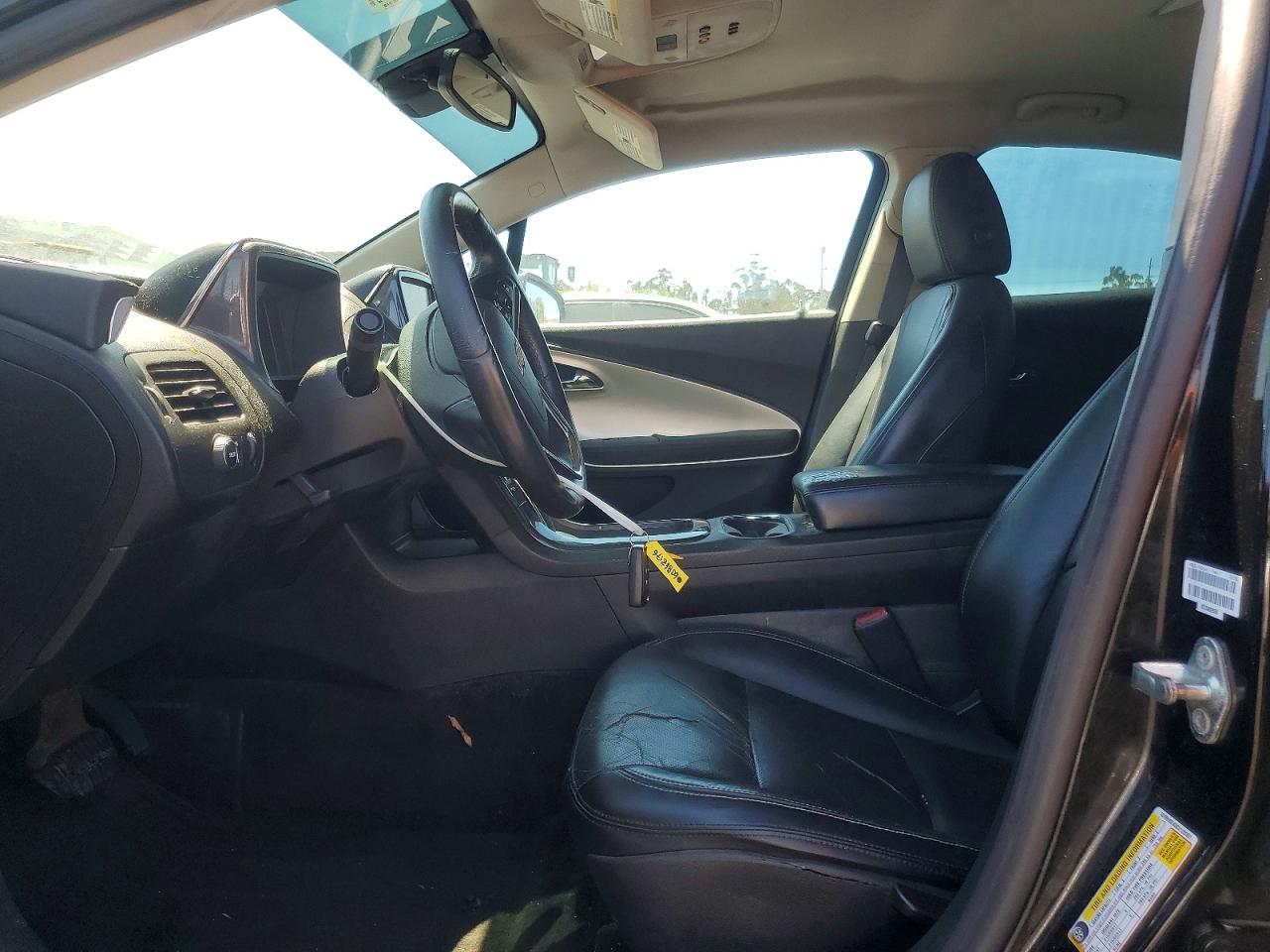 2012 Chevrolet Volt Black vin: 1G1RH6E43CU128351