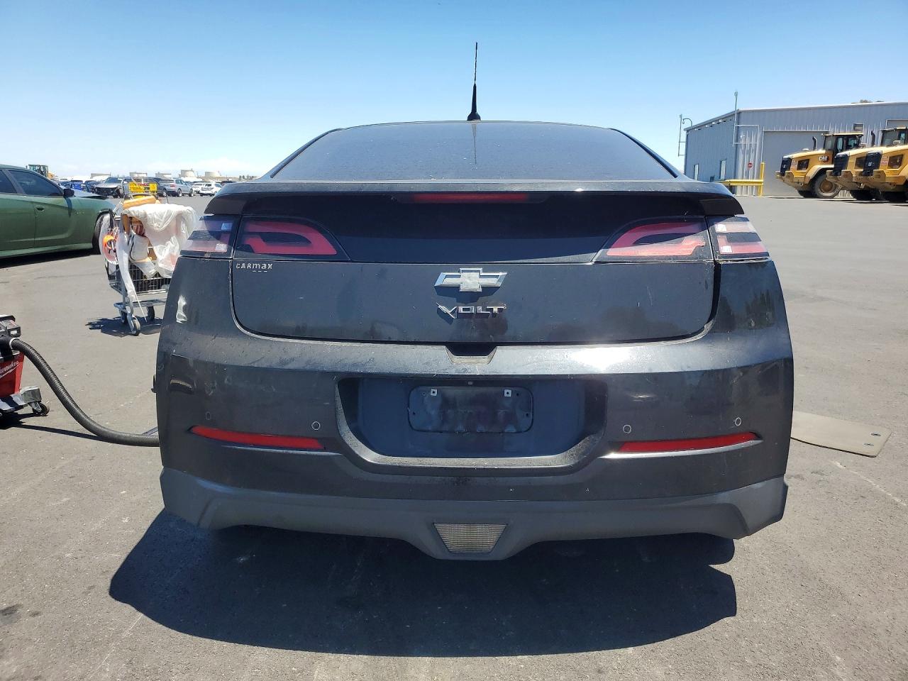 2012 Chevrolet Volt Black vin: 1G1RH6E43CU128351