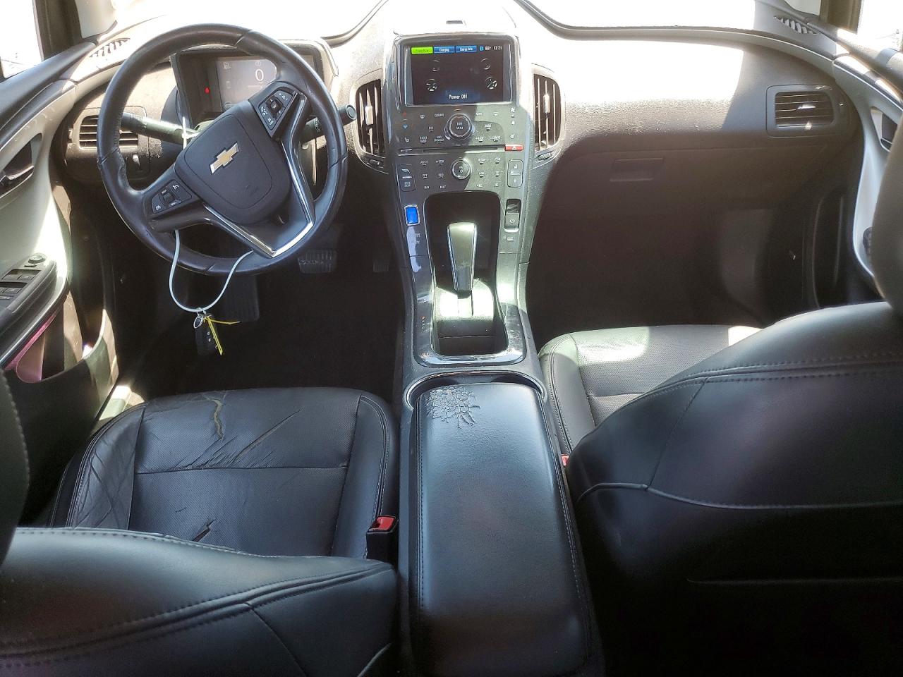 2012 Chevrolet Volt Black vin: 1G1RH6E43CU128351