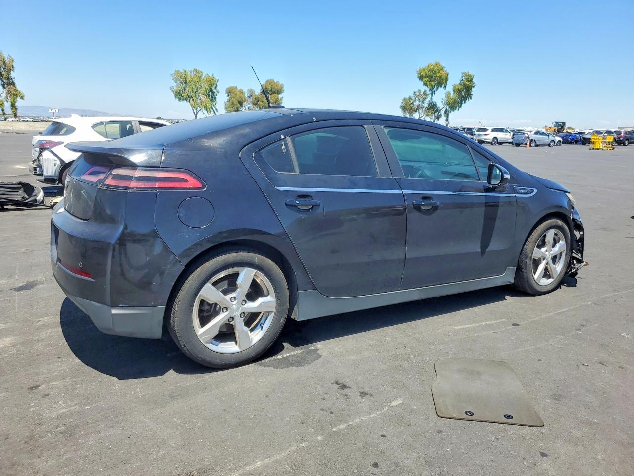 2012 Chevrolet Volt Black vin: 1G1RH6E43CU128351