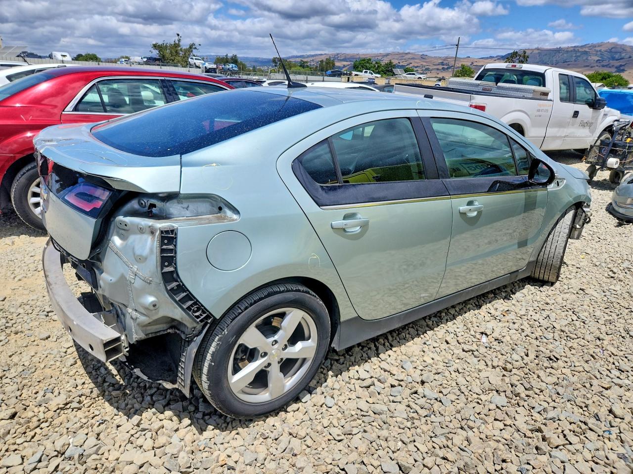 2013 Chevrolet Volt Silver vin: 1G1RH6E43DU113348