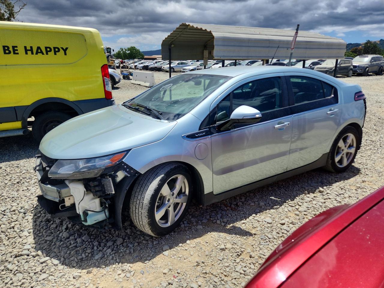 2013 Chevrolet Volt Silver vin: 1G1RH6E43DU113348