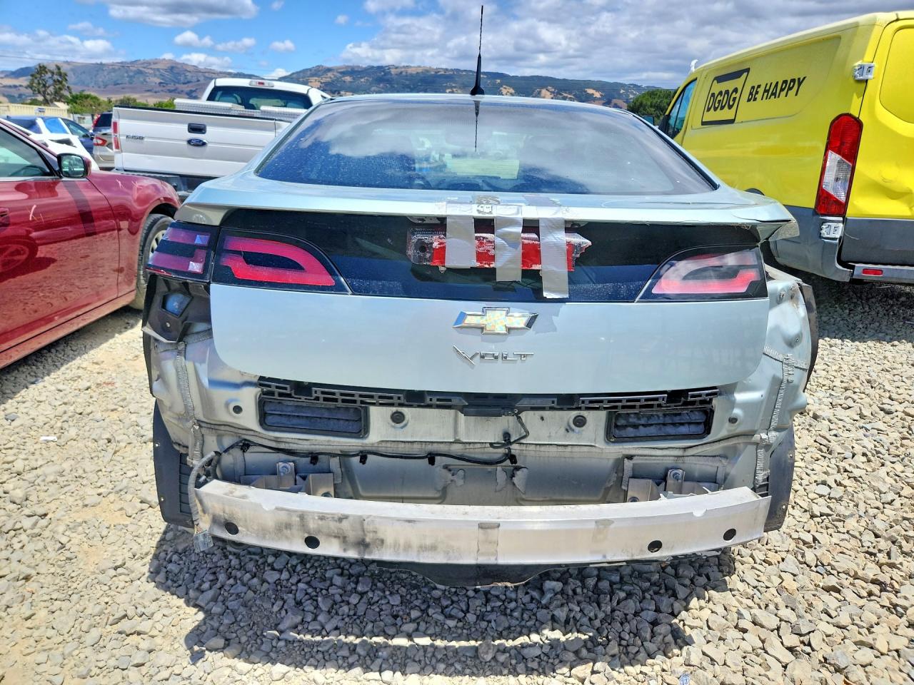 2013 Chevrolet Volt Silver vin: 1G1RH6E43DU113348