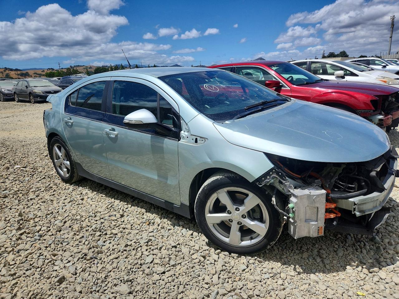 2013 Chevrolet Volt Silver vin: 1G1RH6E43DU113348