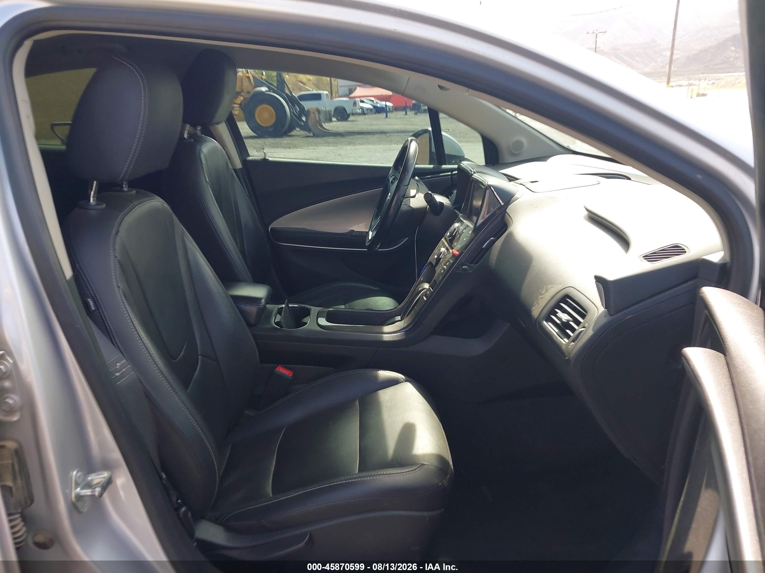 2014 Chevrolet Volt   Silver vin: 1G1RH6E43EU162003