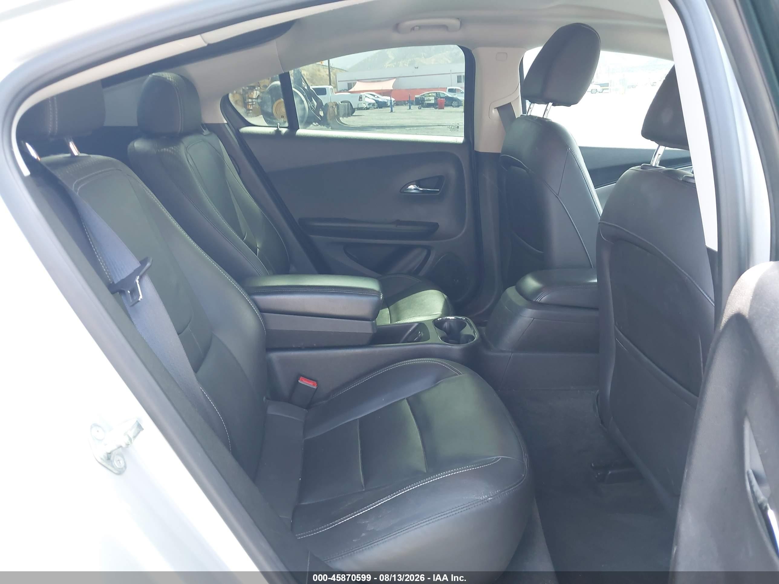 2014 Chevrolet Volt   Silver vin: 1G1RH6E43EU162003